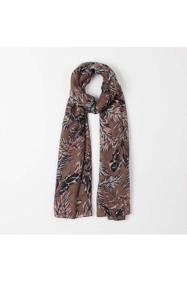 Pañuelo Estampado Field Café i-D-0