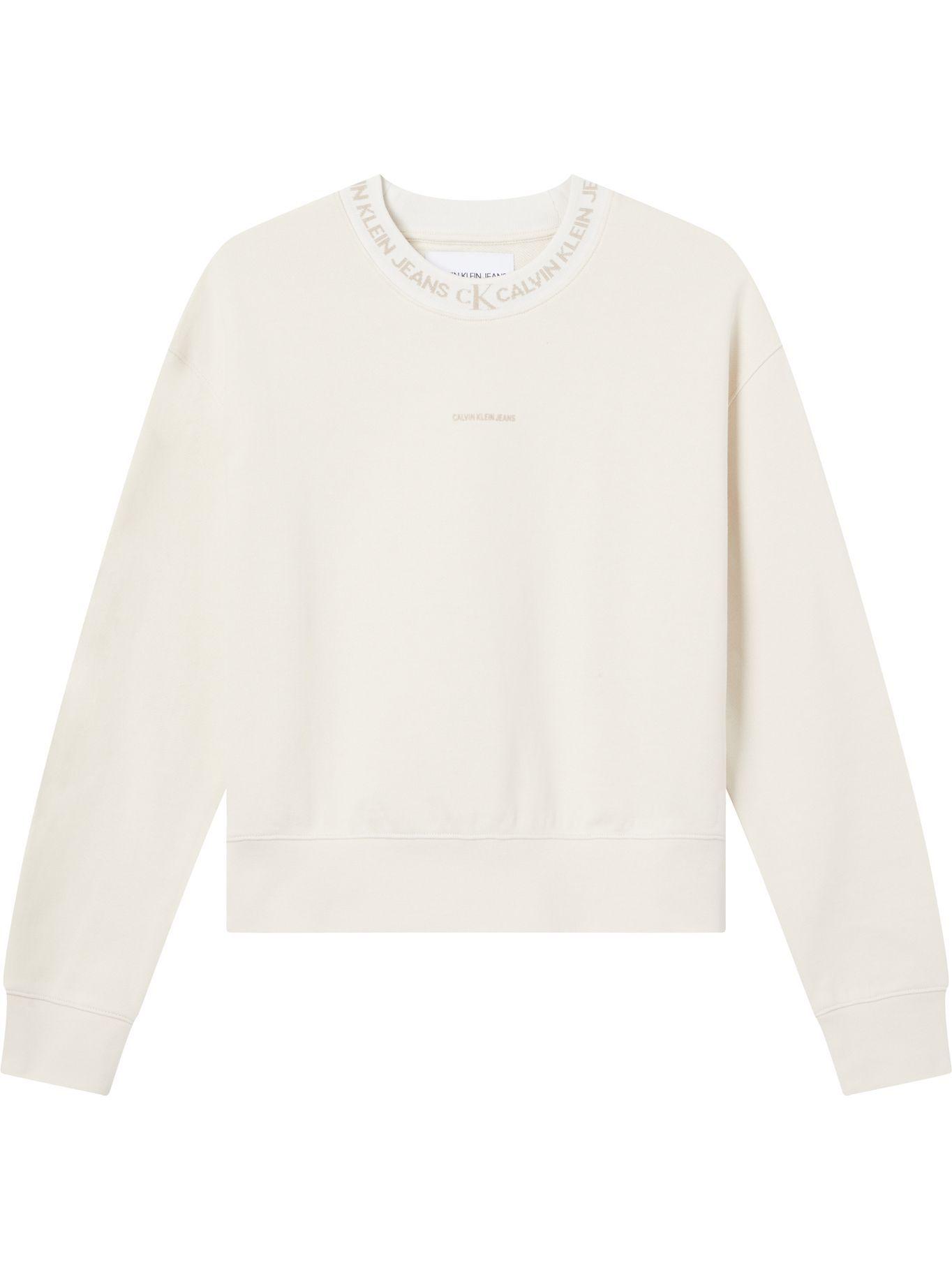 Polerón Trim Beige Calvin Klein-0