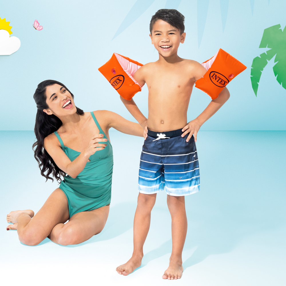 Alitas Inflables Niño Capac 60 Kg Deluxe Arm Bands-2