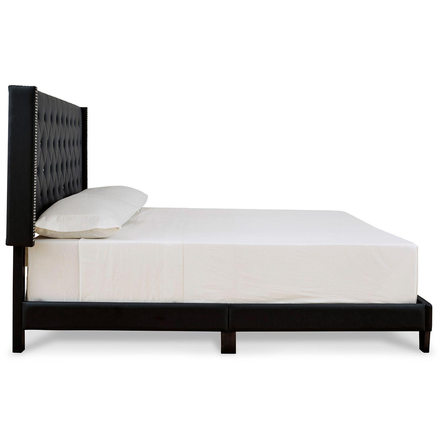 Cama 2 plazas Vintasso black-3