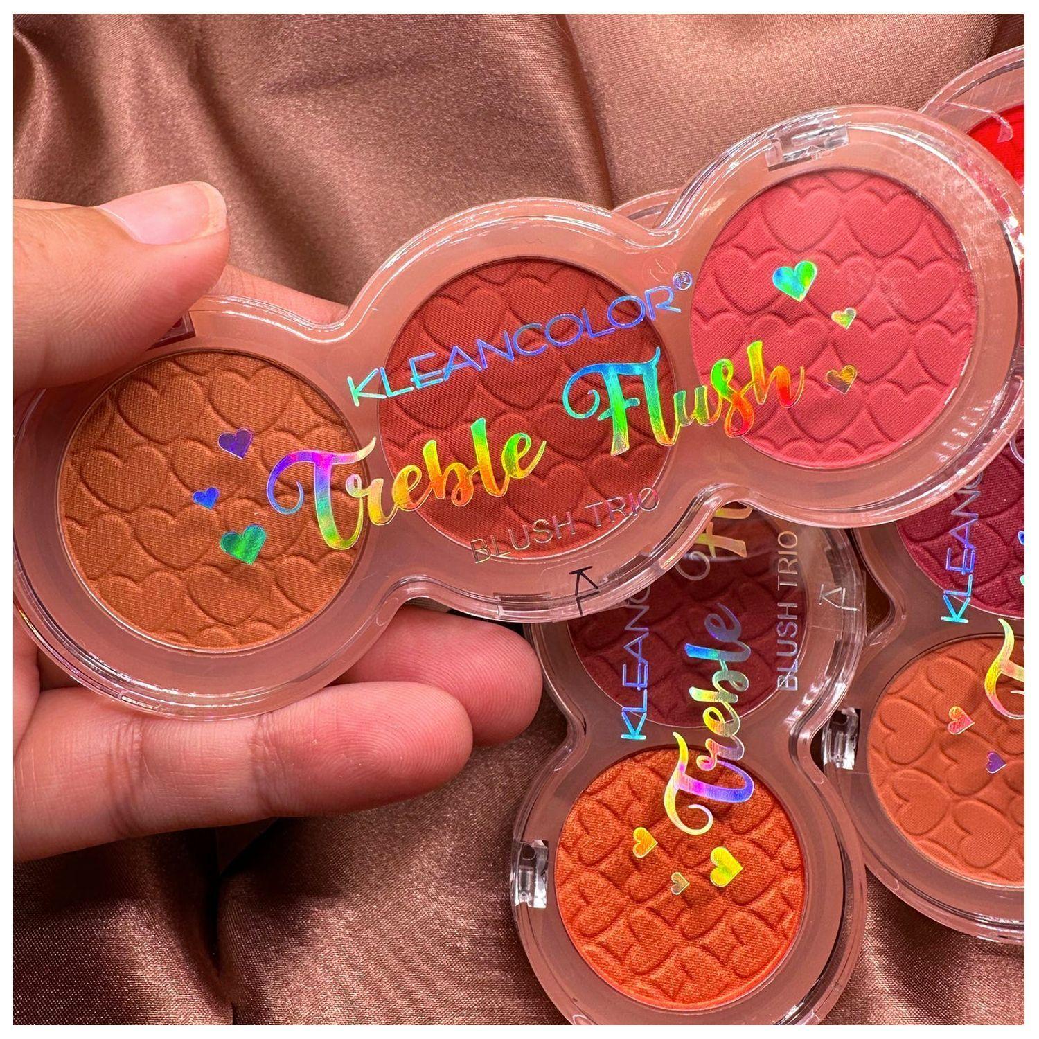 Paleta Trío de Rubor "Treble Flush" Nice & Spiced KleanColor-1