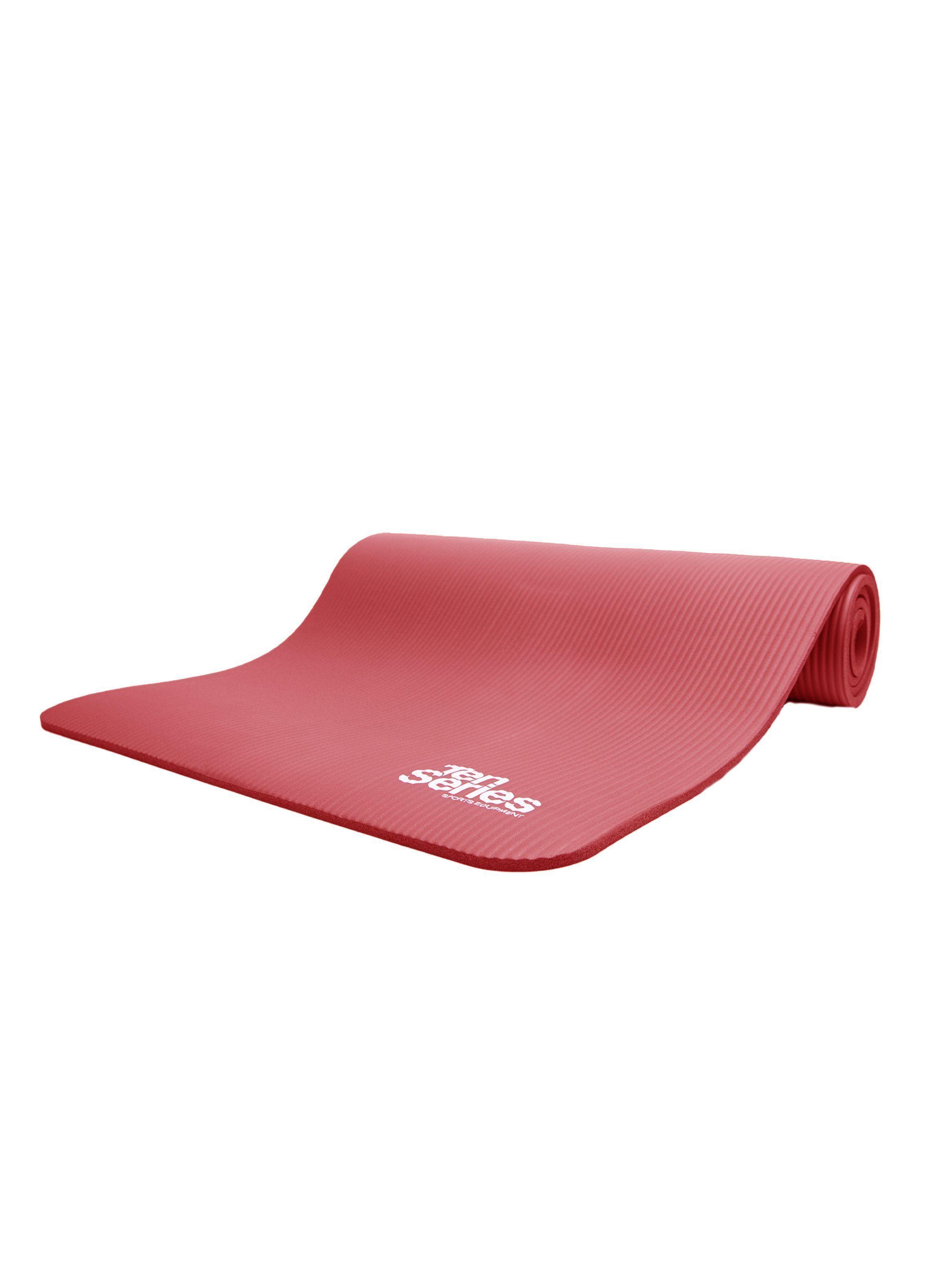 Mat De Yoga y Entrenamiento Rojo Ten series-3