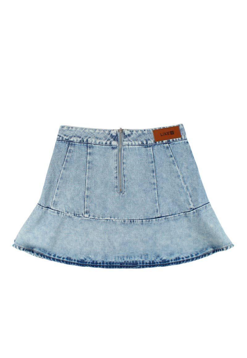 Falda Teens Niña Denim Summer Festival Like It-1