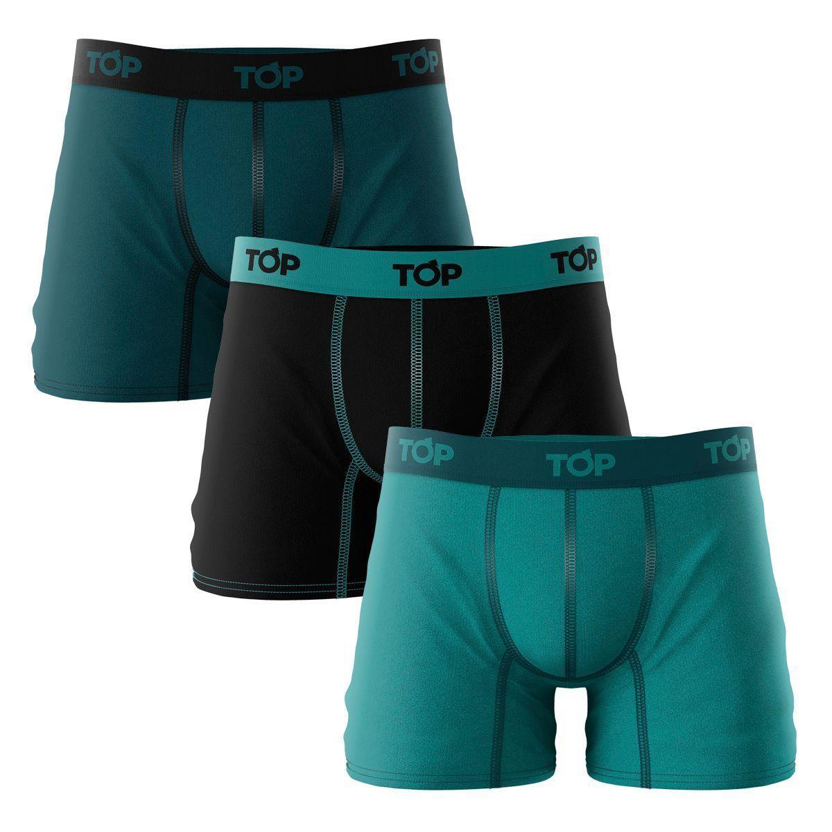 Boxer Medio Algodón Pack 3 PKC11Top-0