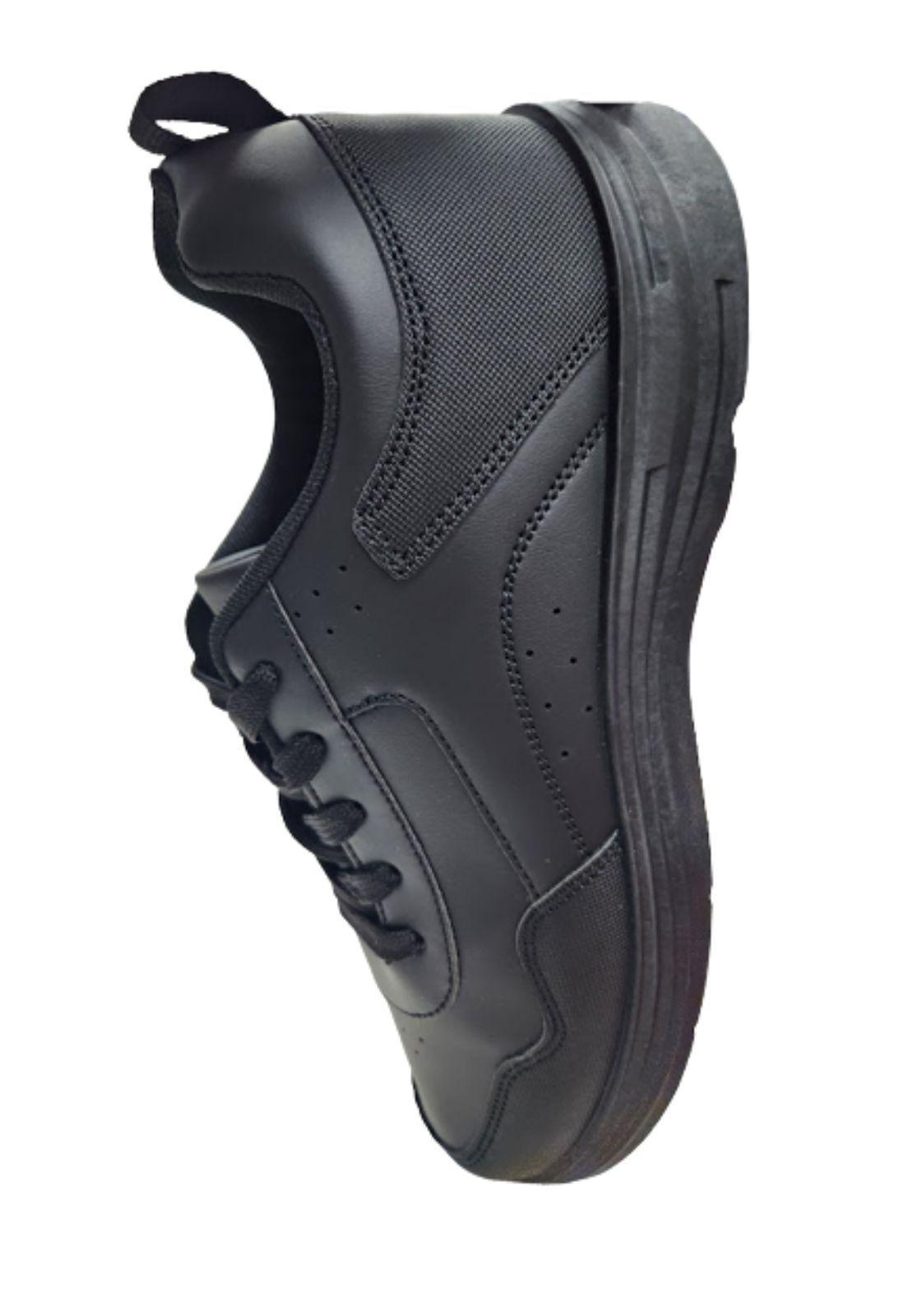 Zapatilla Deportiva Escolar Negro Unisex-2