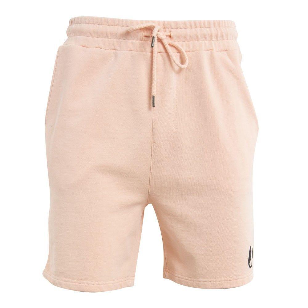 Short Men Solid Pink-0