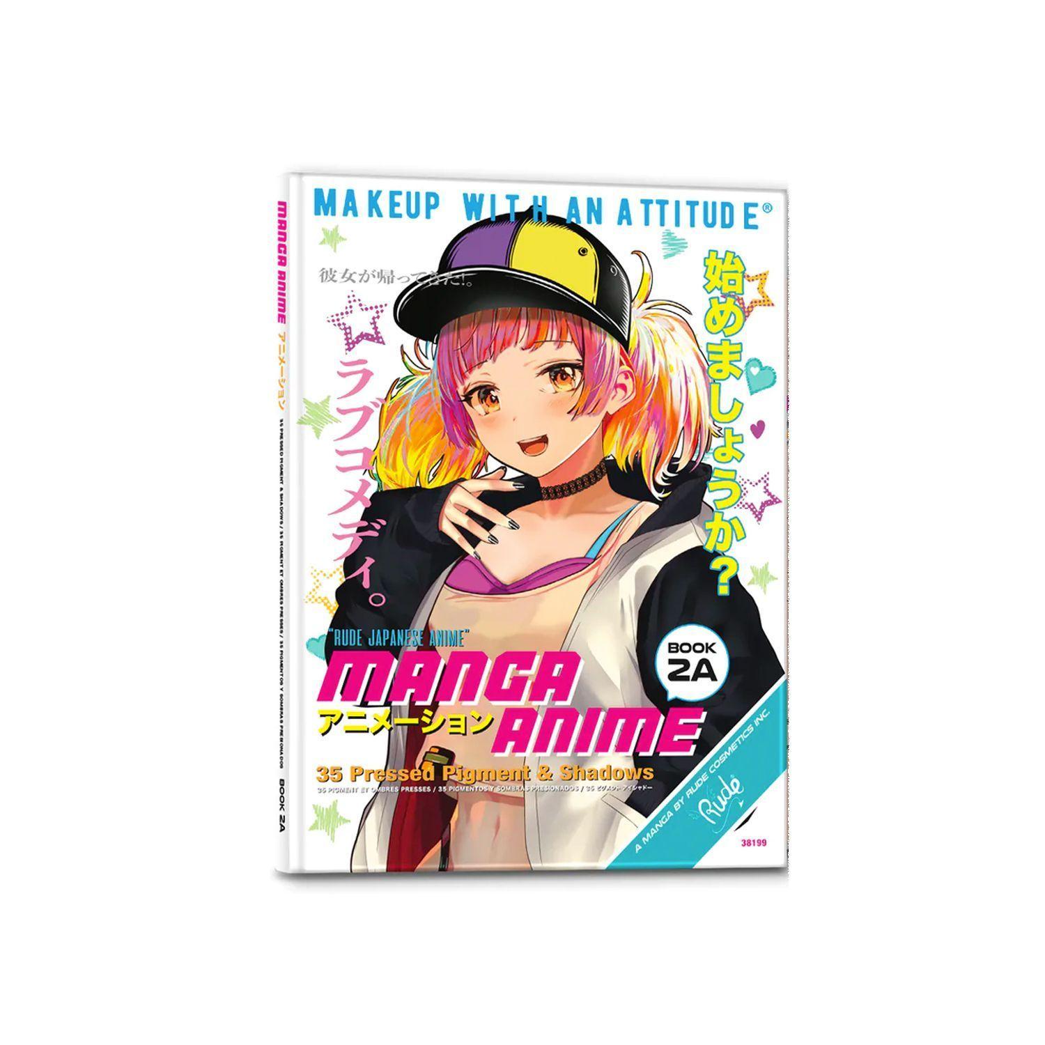 Paleta de Maquillaje "Manga animé" Book 2A Rude Cosmetics-1