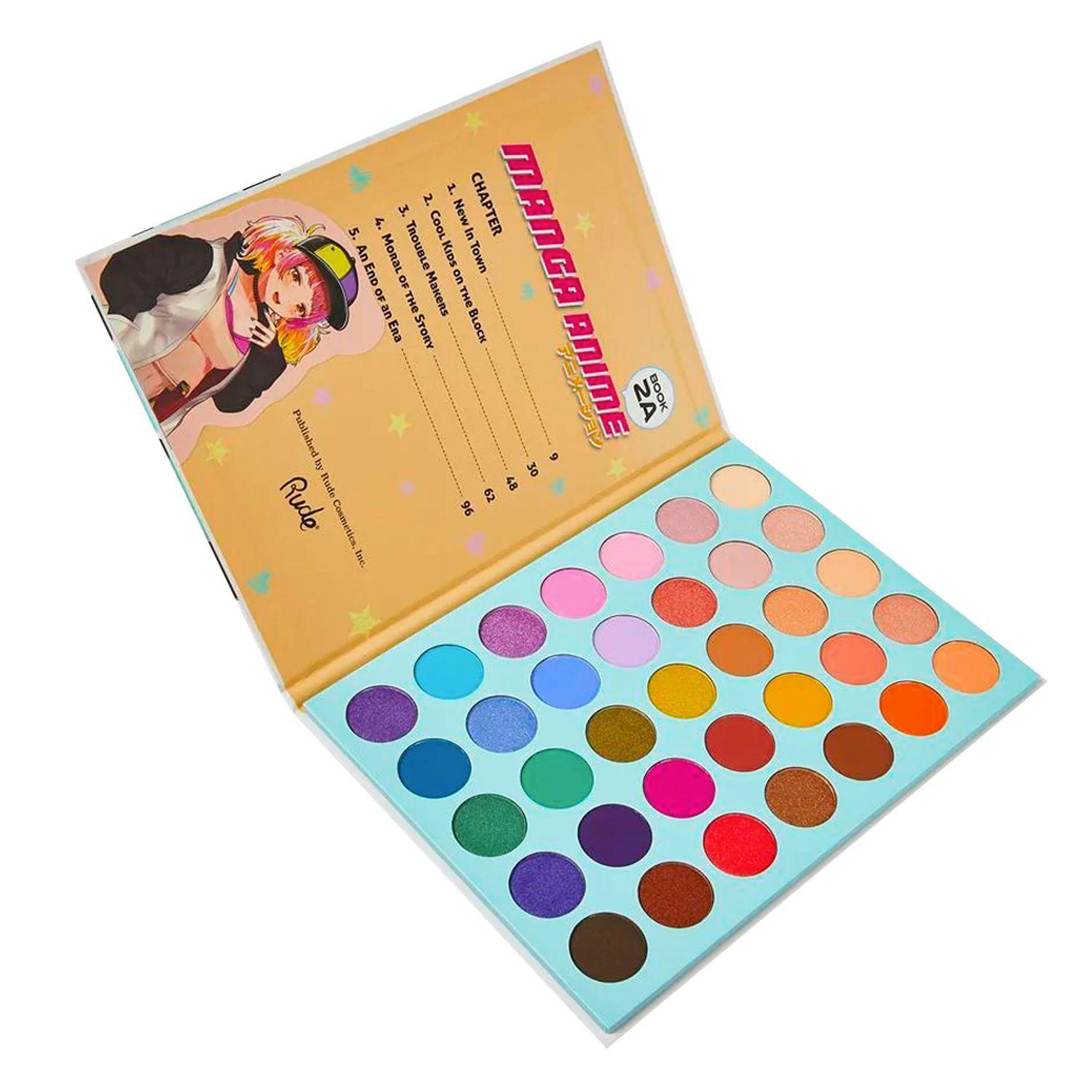 Paleta de Maquillaje "Manga animé" Book 2A Rude Cosmetics-2