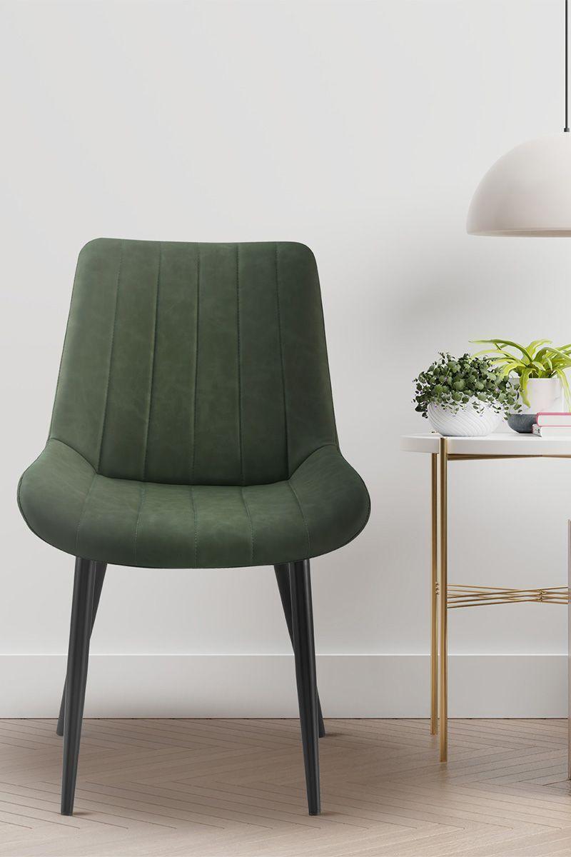 Pack 4 Silla Comedor Sitial Dorianna Verde-5