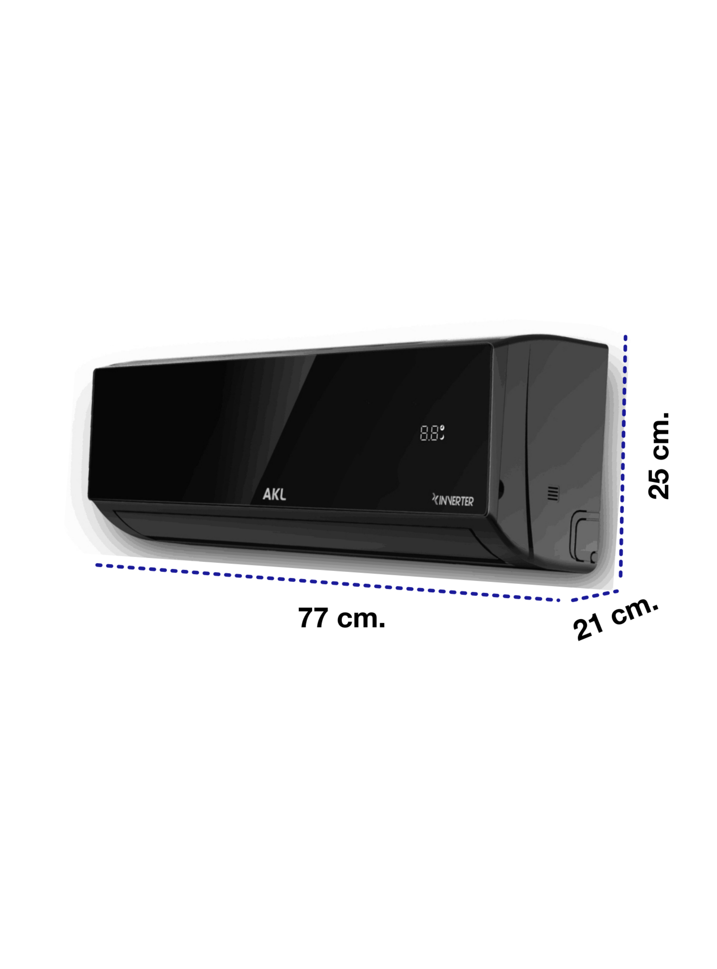 Aire Frio-Calor AKL Black Inverter Wifi 12.000 btu-1