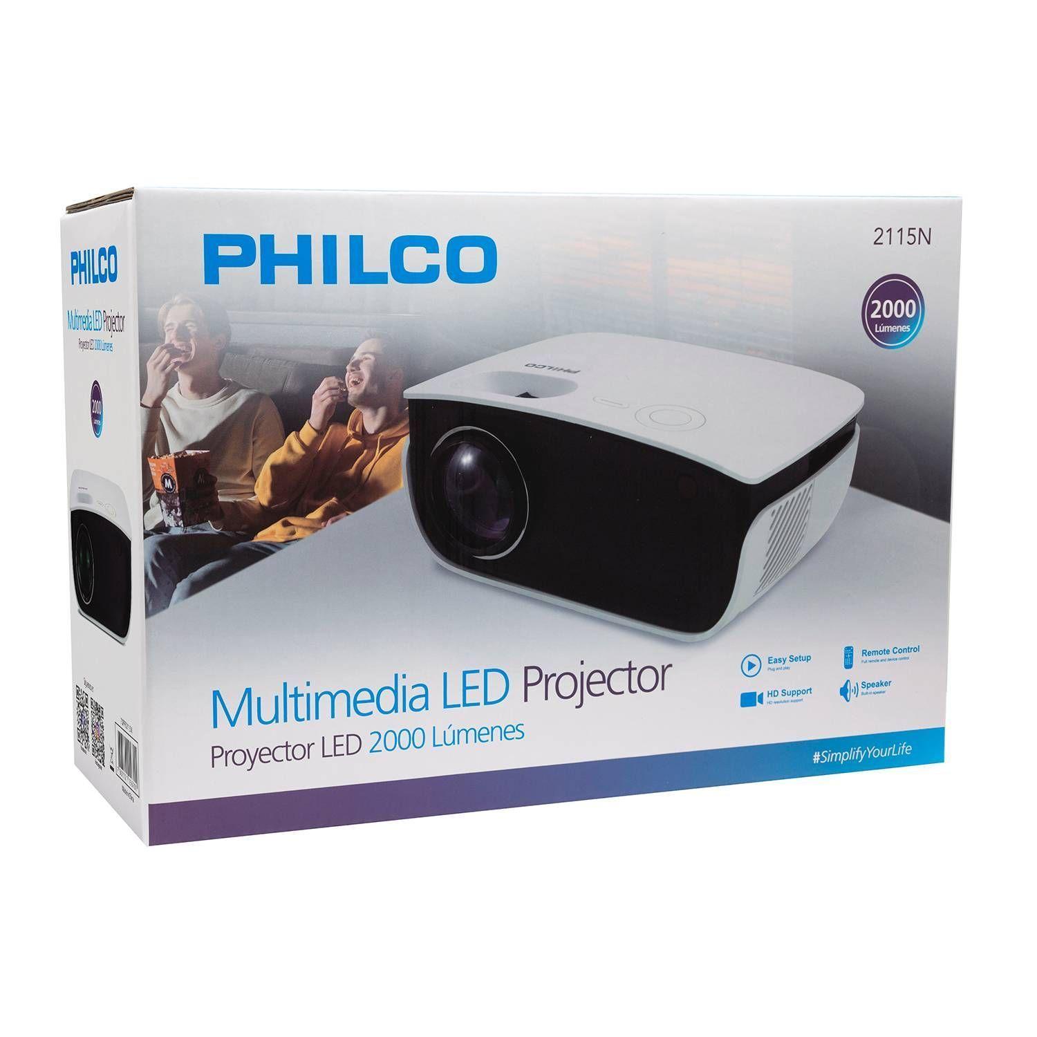 Proyector 2000 lumenes Philco 70PPR2115N-4