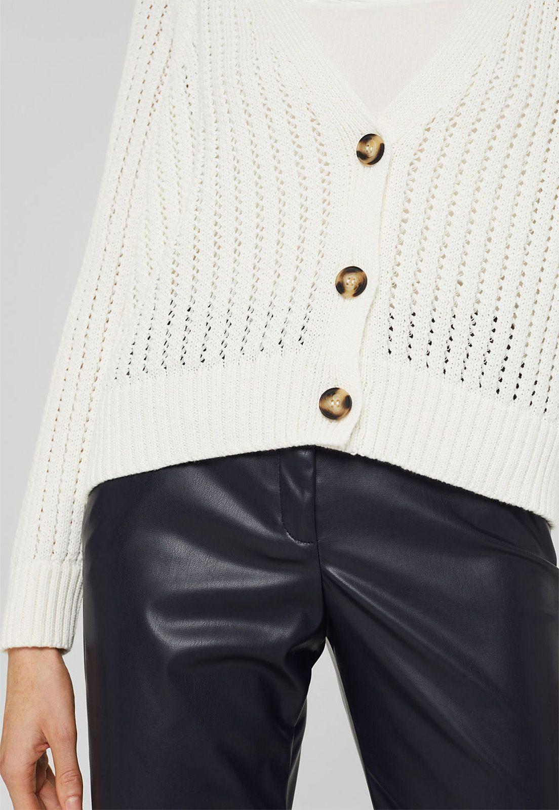 Cardigan Mujer Con Textura Esprit-2