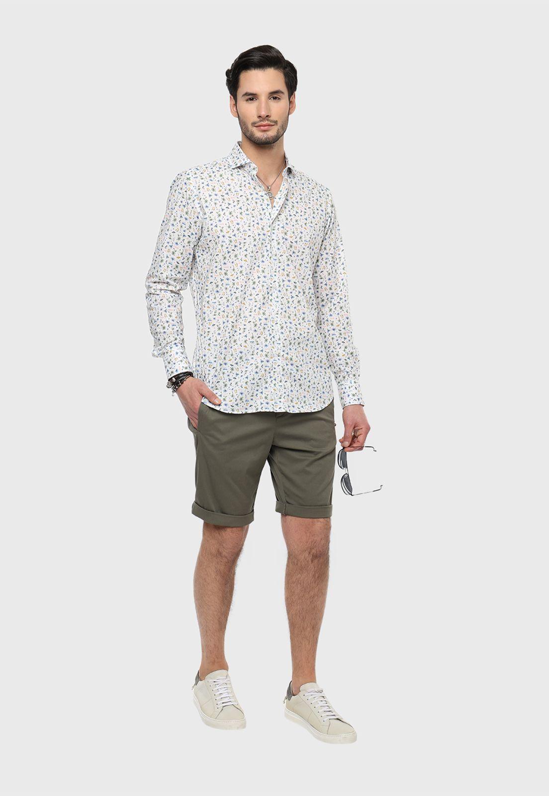 Camisa Italiana Print Arrow-3