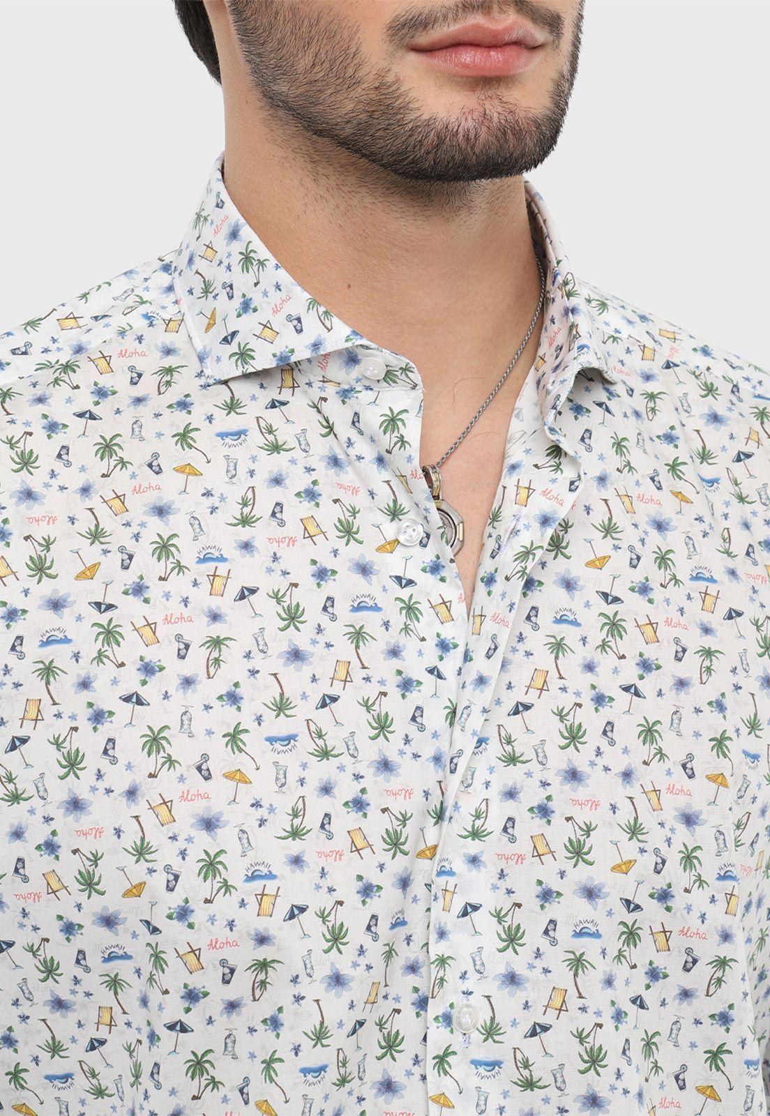 Camisa Italiana Print Arrow-2