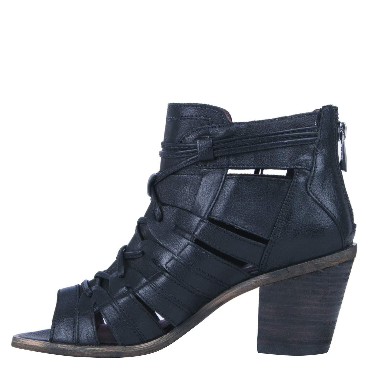 Sandalia Gahan Zappa Mujer Negro - X530-3