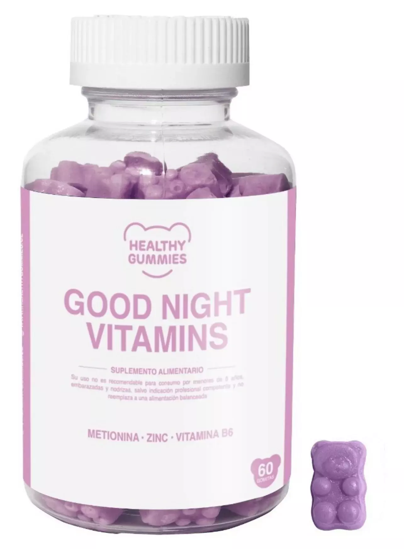 Gomitas  Healthy  Gummies Noche Metionina Para El Sueño-0