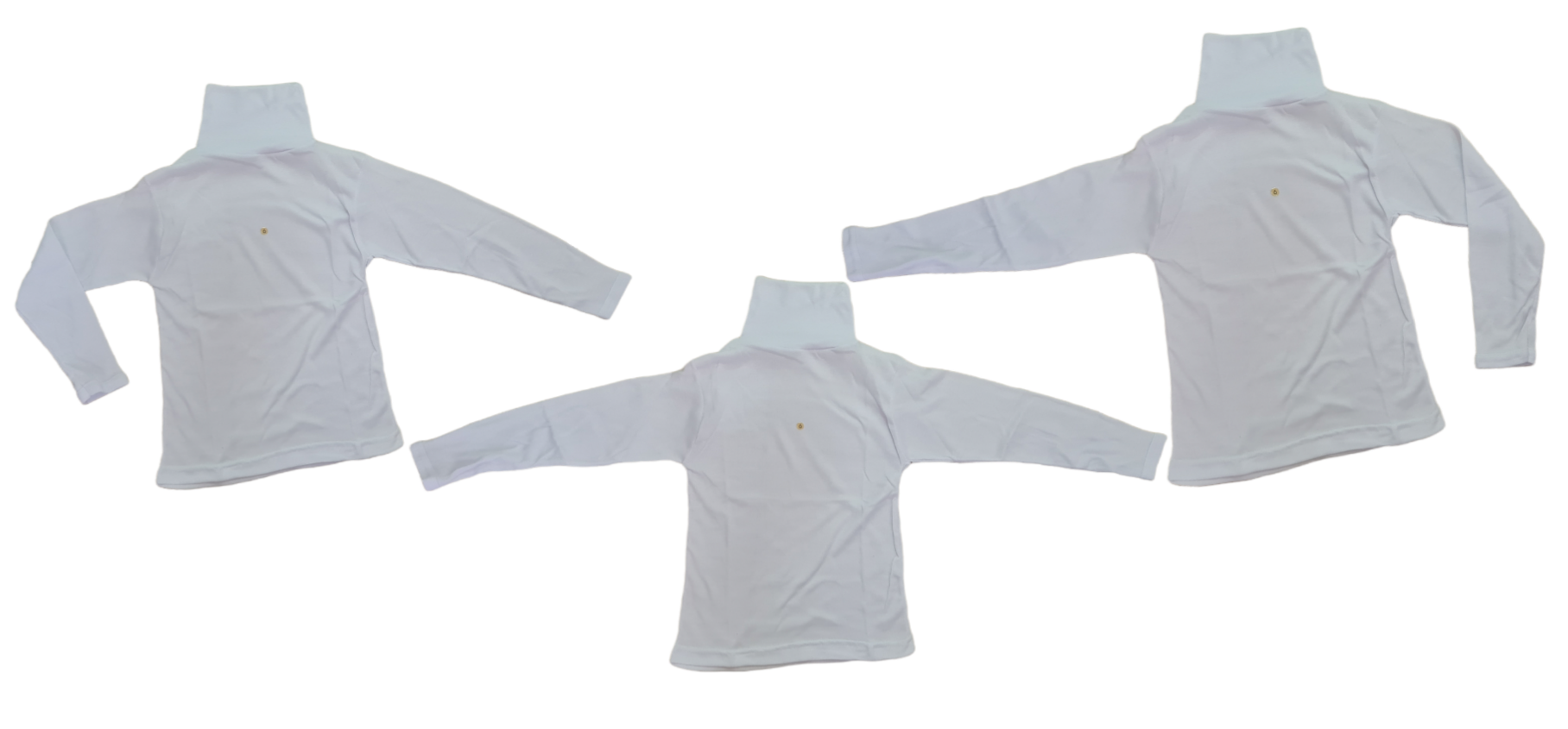 Pack 3 Beatle Blancos Niño 100% Algodon-4