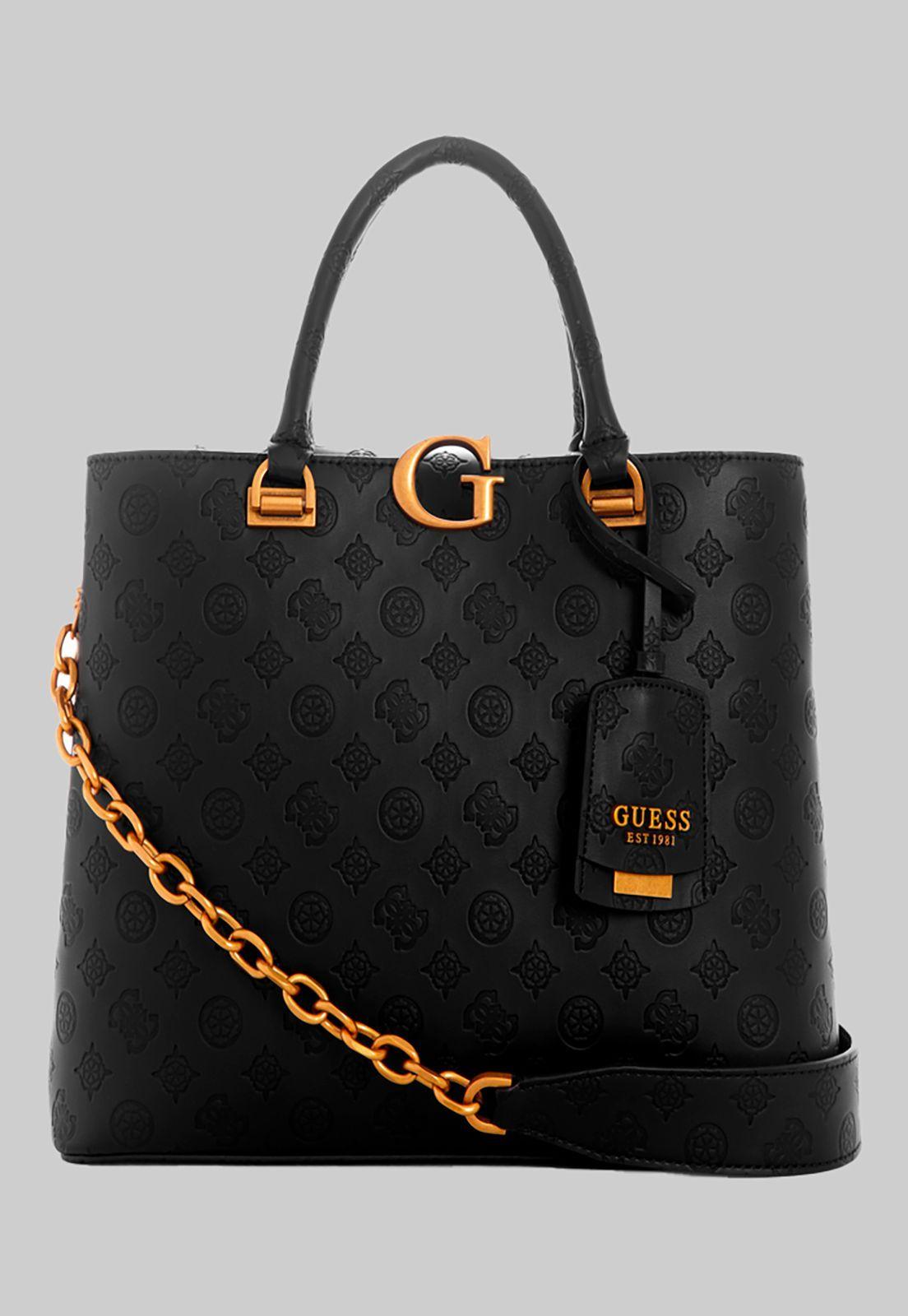 Cartera G Vibe Girlfriend Carryall Blo Negro Guess-0