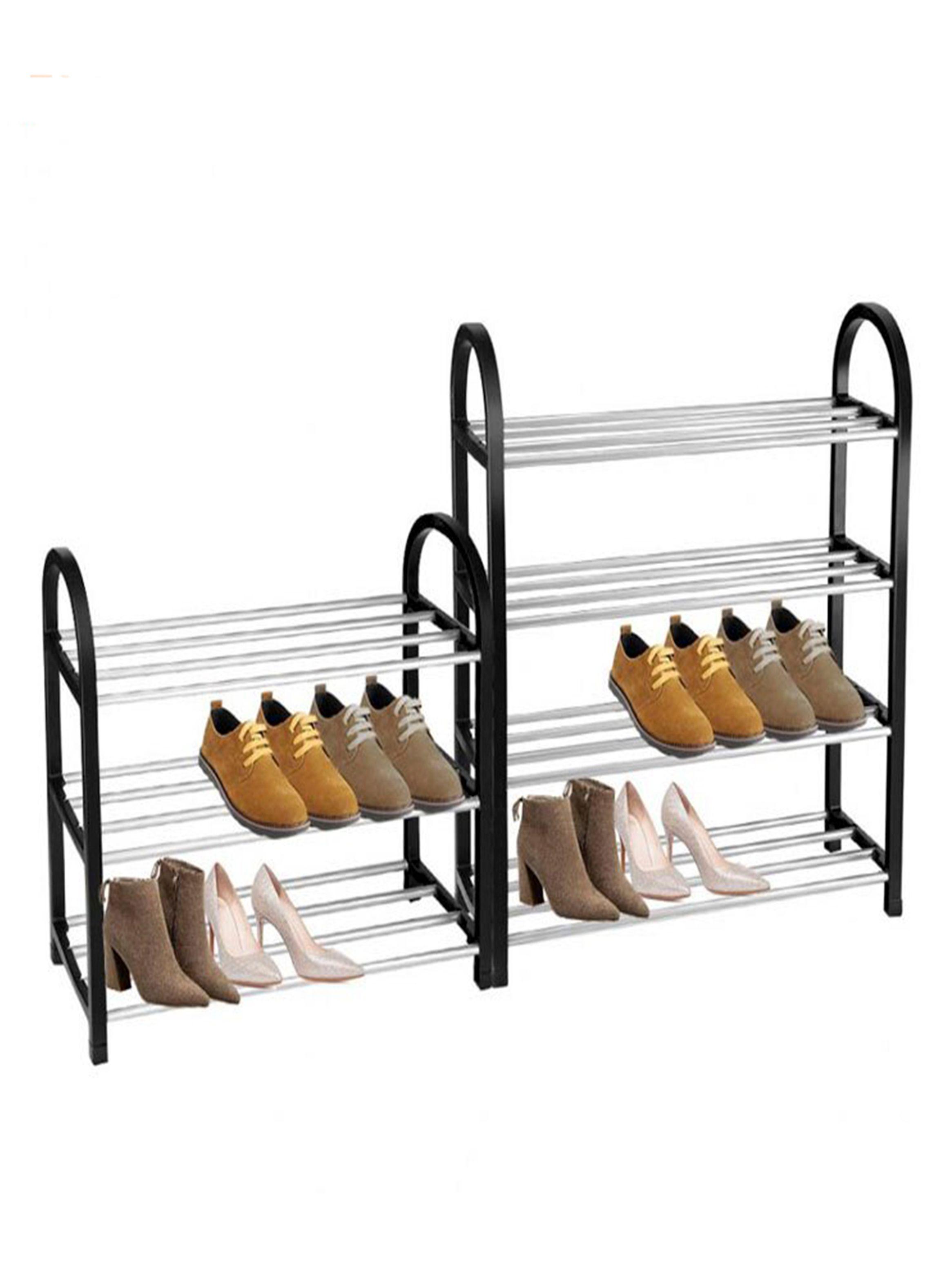 zapatero armable 4 niveles aluminio -2