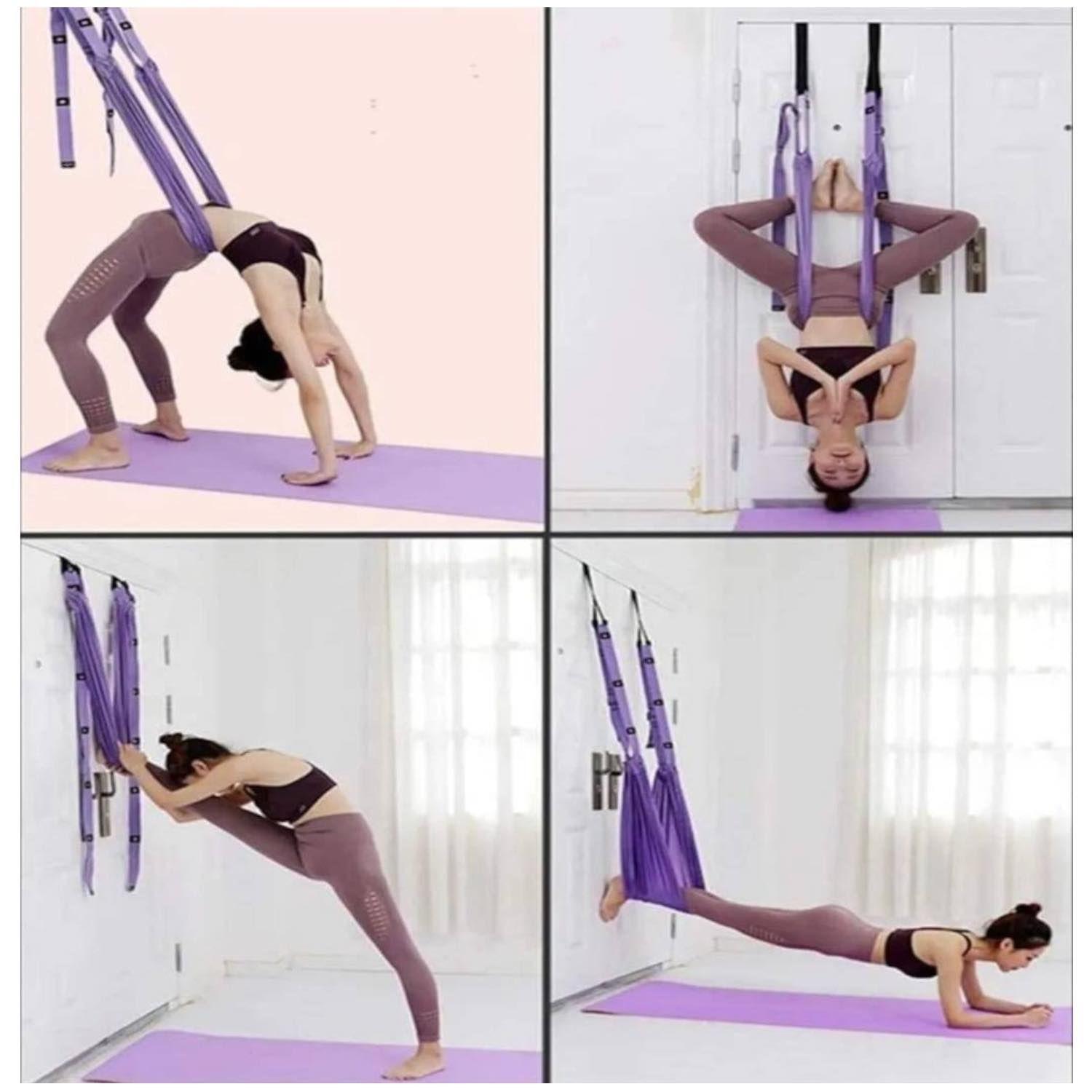AERIAL YOGA ROPE  BANDA EJERCICIOS COLORES-2