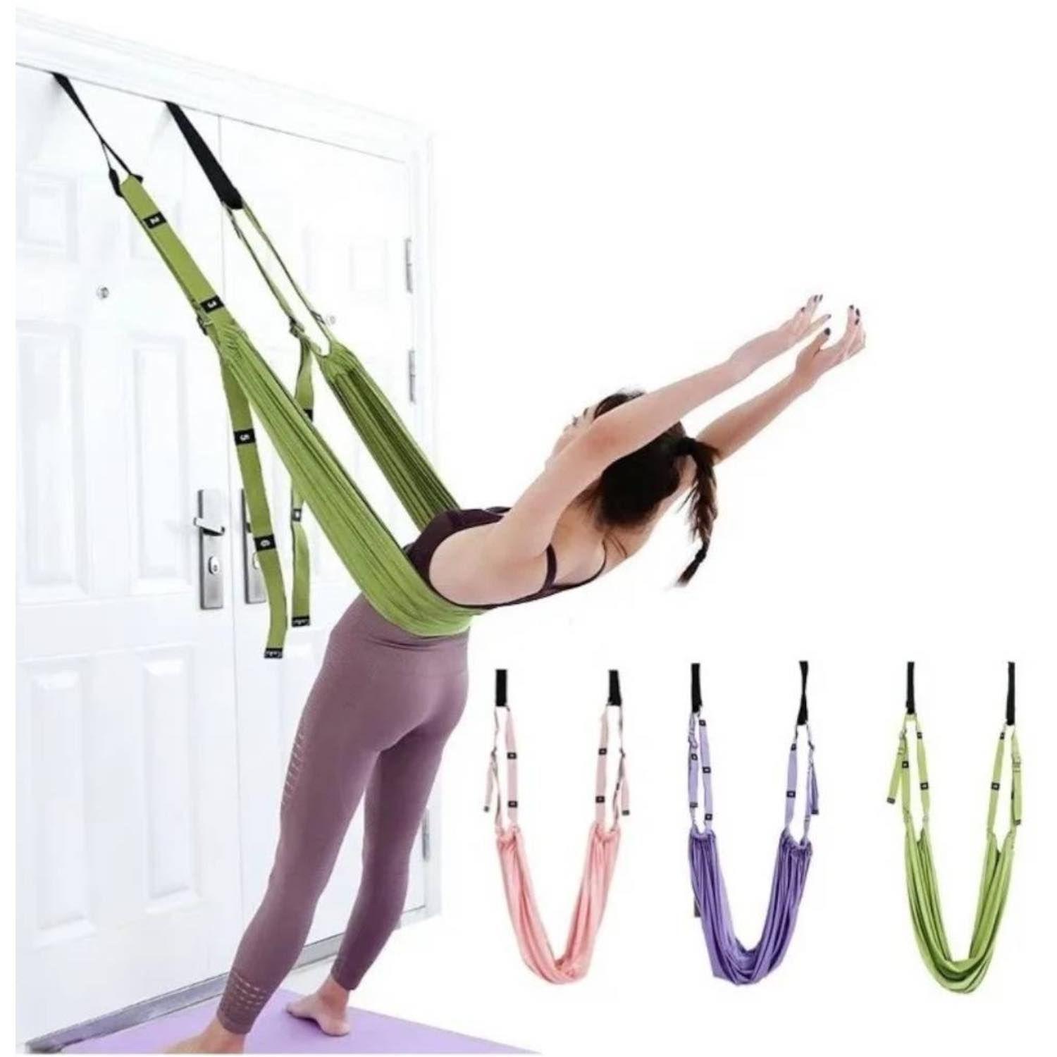 AERIAL YOGA ROPE  BANDA EJERCICIOS COLORES-6