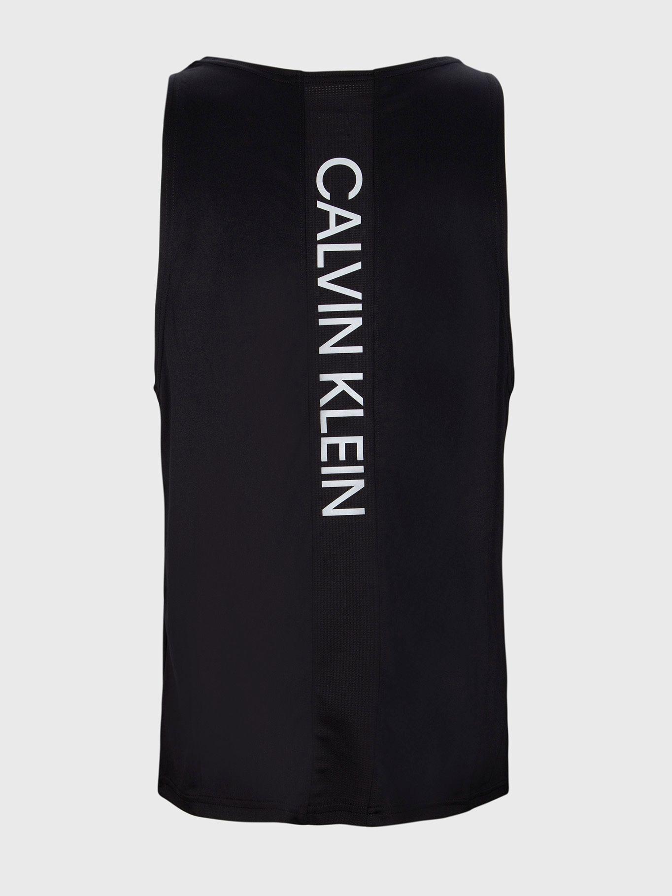 Polera Deportiva Tank Negro Calvin Klein-1