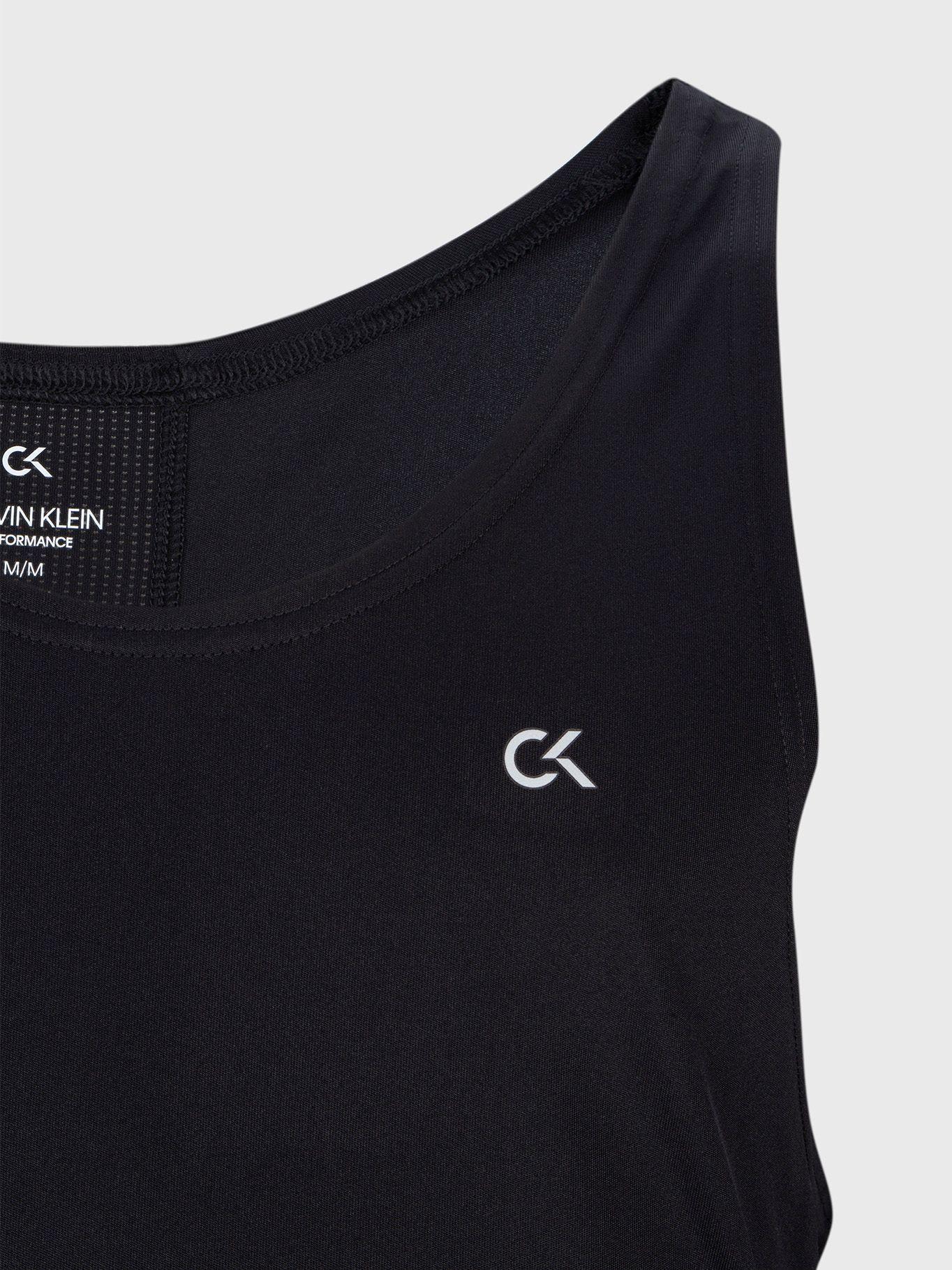 Polera Deportiva Tank Negro Calvin Klein-2