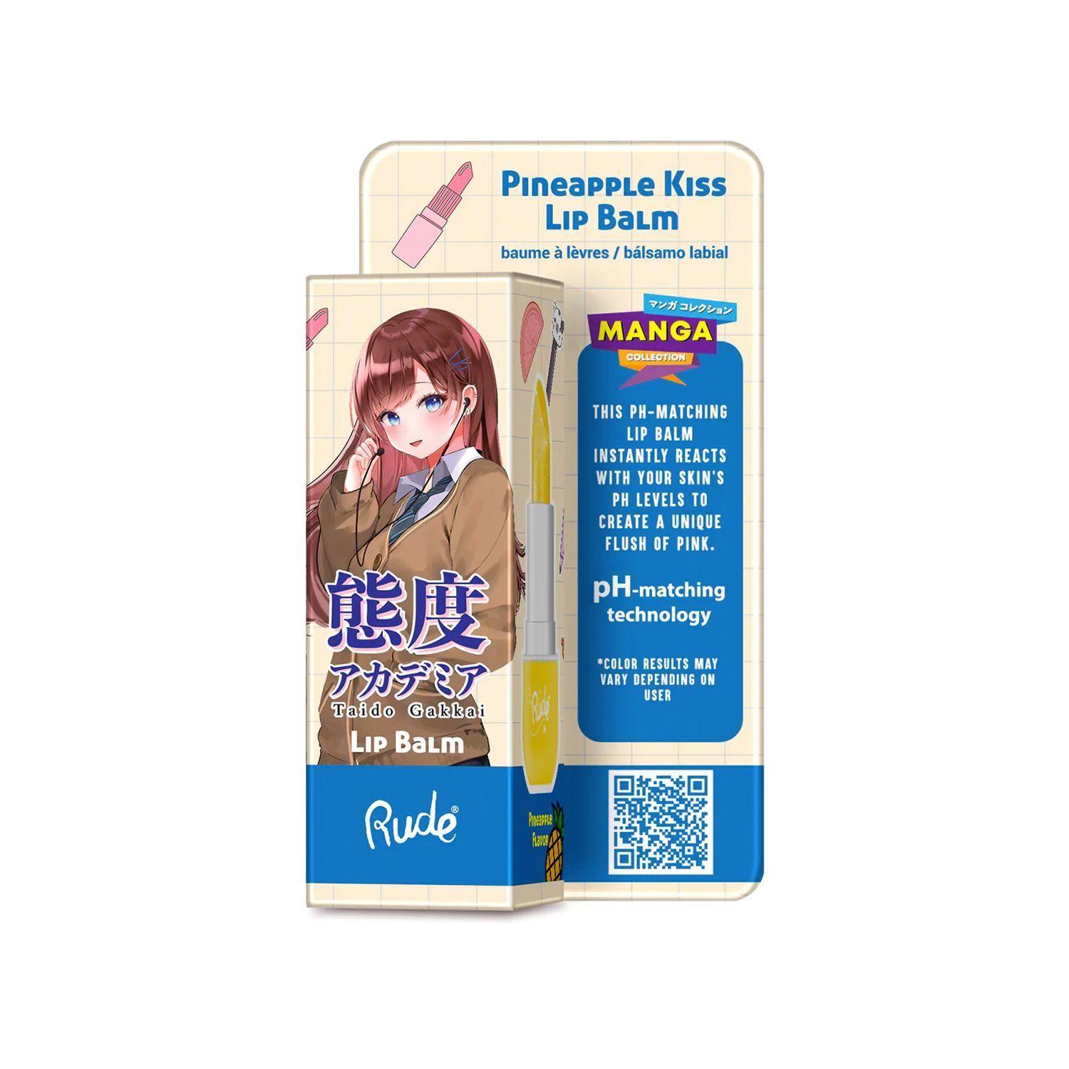 Bálsamo Labial Kiss Colección Manga Piña Rude Cosmetics-2