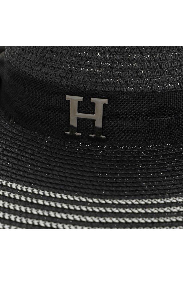 Sombrero Striped Negro Humana-1