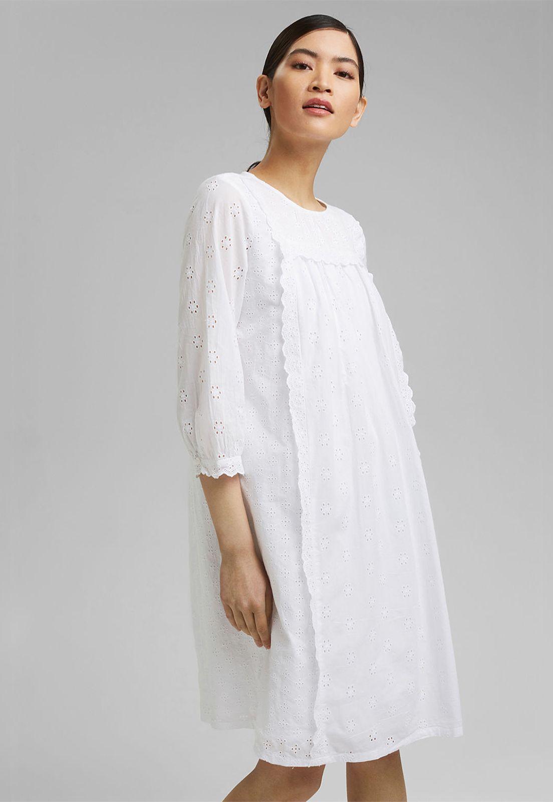 Vestido Mini Con Bordado Esprit-0