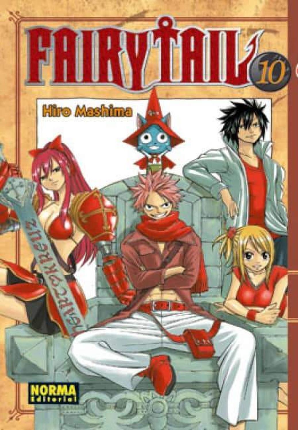 Manga Fairy Tail 10 - España-0