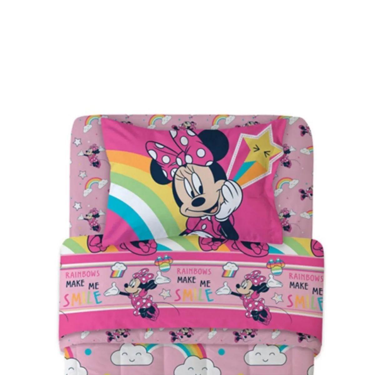 MINNIE MOUSE - JUEGO DE SABANAS - RAINBOW - 1.5 PLAZA - WINDSOR-2
