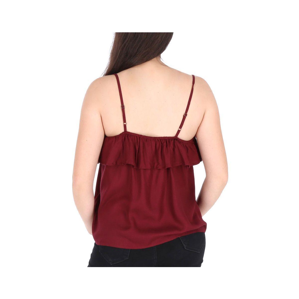 Polera Mujer Roxy Top Street N° Tawny Port-2