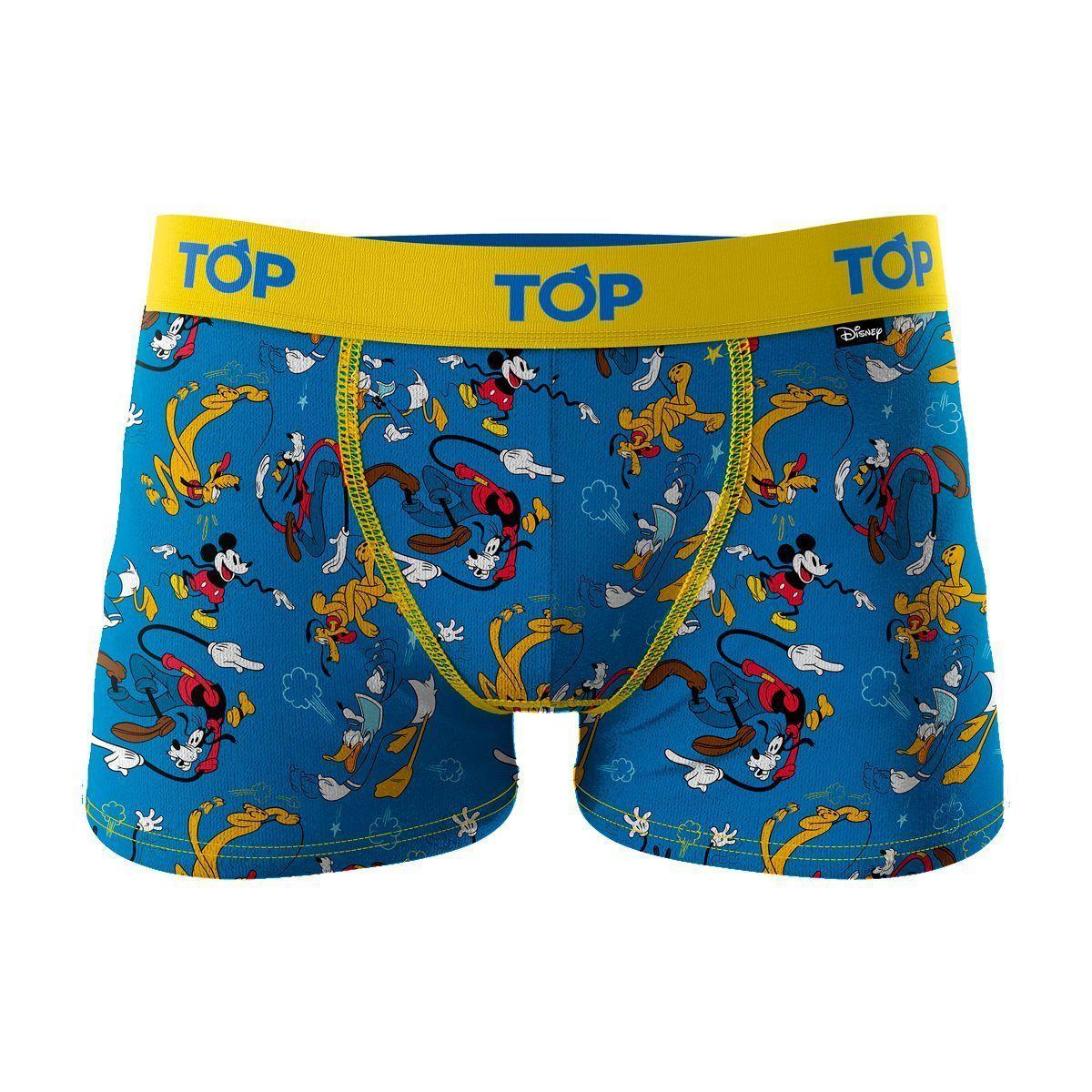 Boxers Medio Niño Algodón Disney Pack 4 C4-4