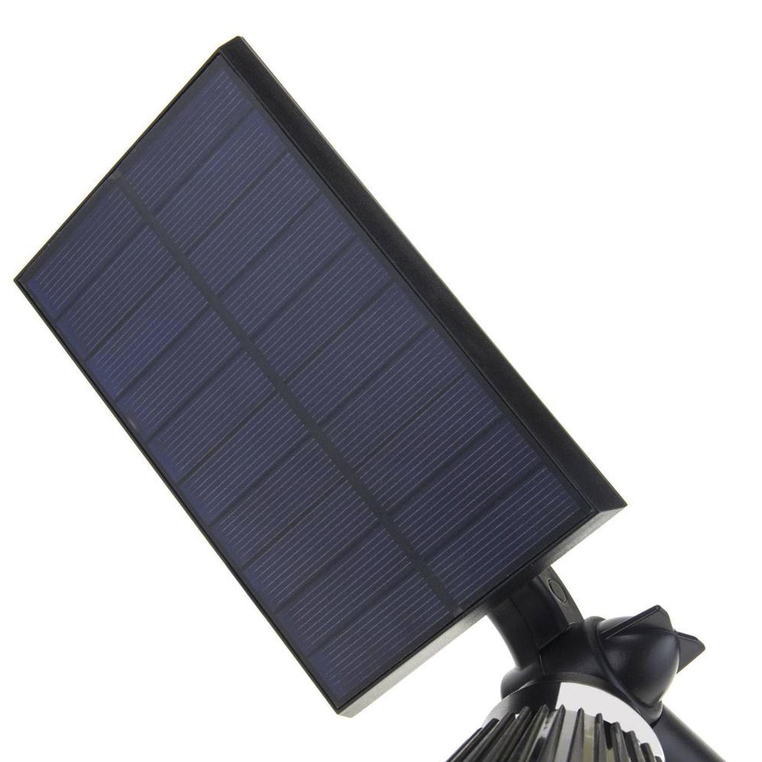 Foco Estaca Solar LED Gran Iluminación Garden-02 Luz Cálida-6