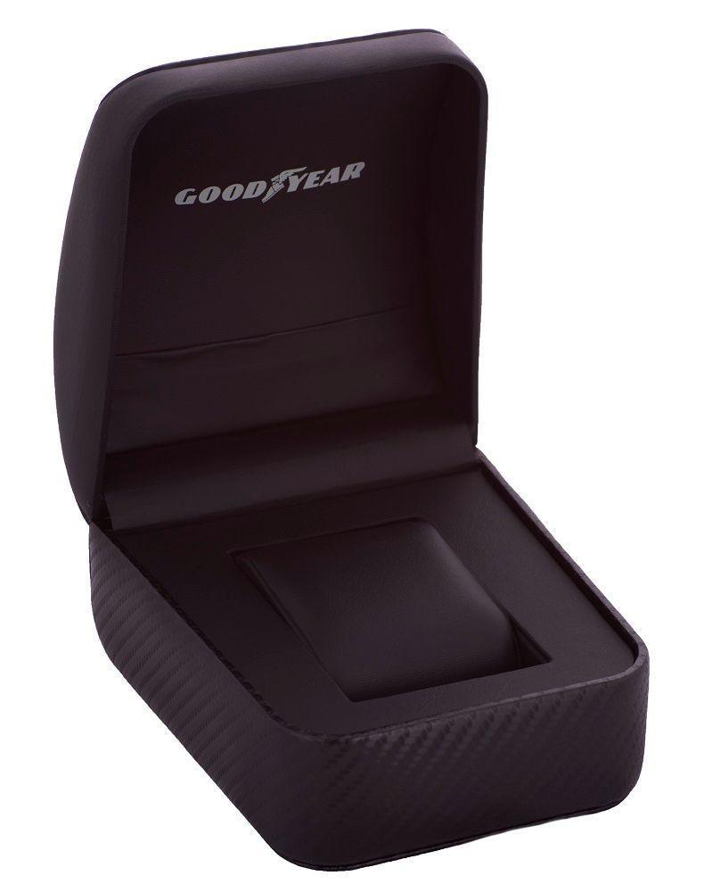 Reloj Multifunción Hombre Golden Black Goodyear Watches-3