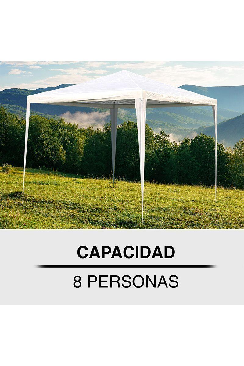 Toldo 300x300 cm Blanco-4