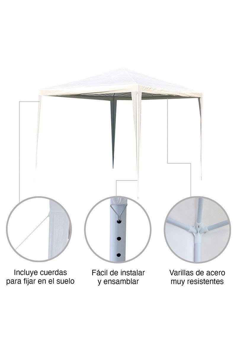 Toldo 300x300 cm Blanco-3
