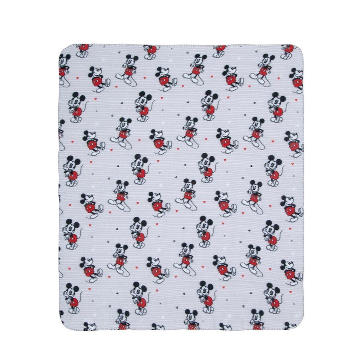 MICKEY MOUSE - VINTAGE - MANTA FRAZADA POLAR - 115 X 130 CM - WINDSOR-0