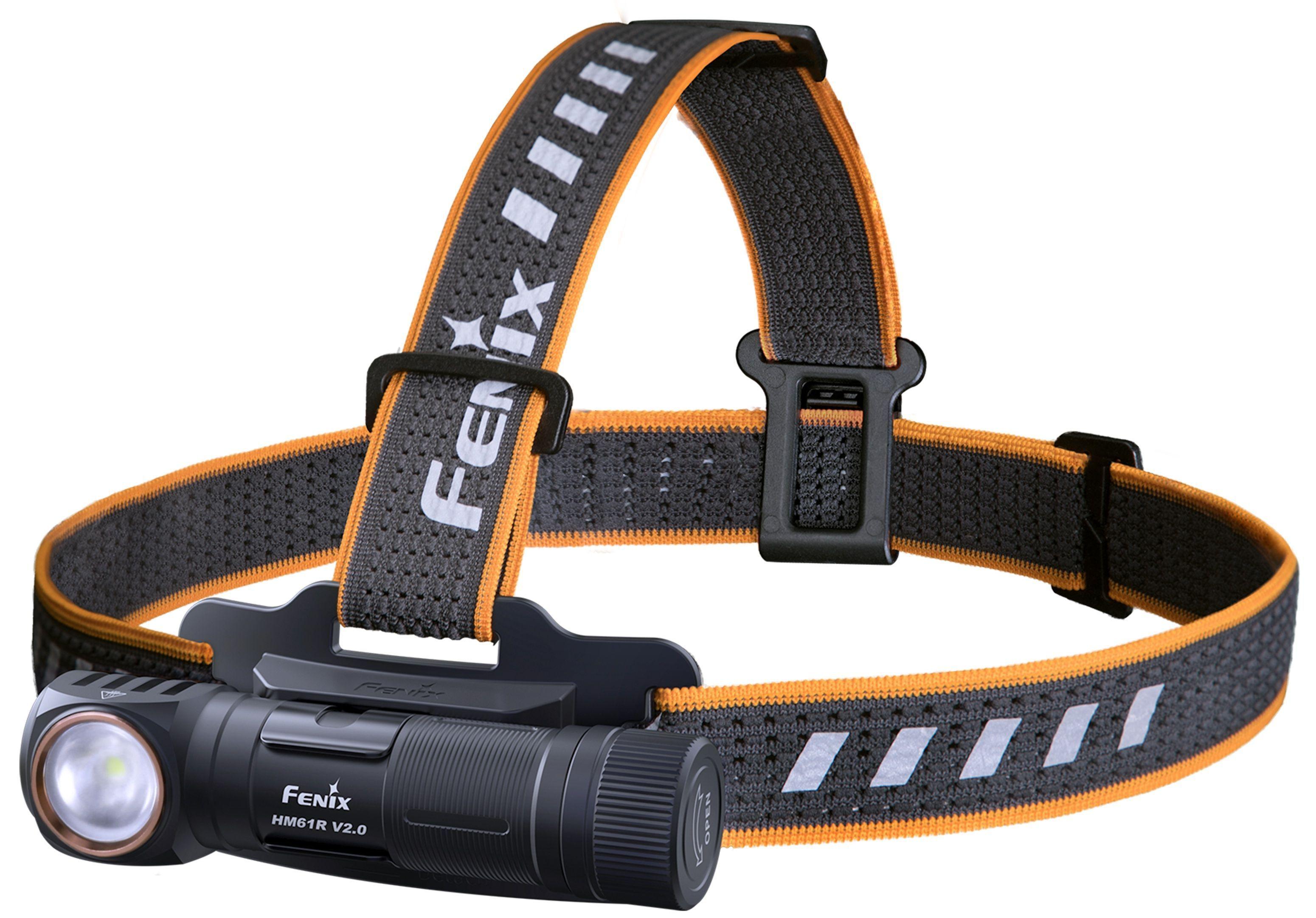 Linterna Fenix HM61R version 2.0, con 1600 lumenes. Ilumina a 162 metros de distancia-0