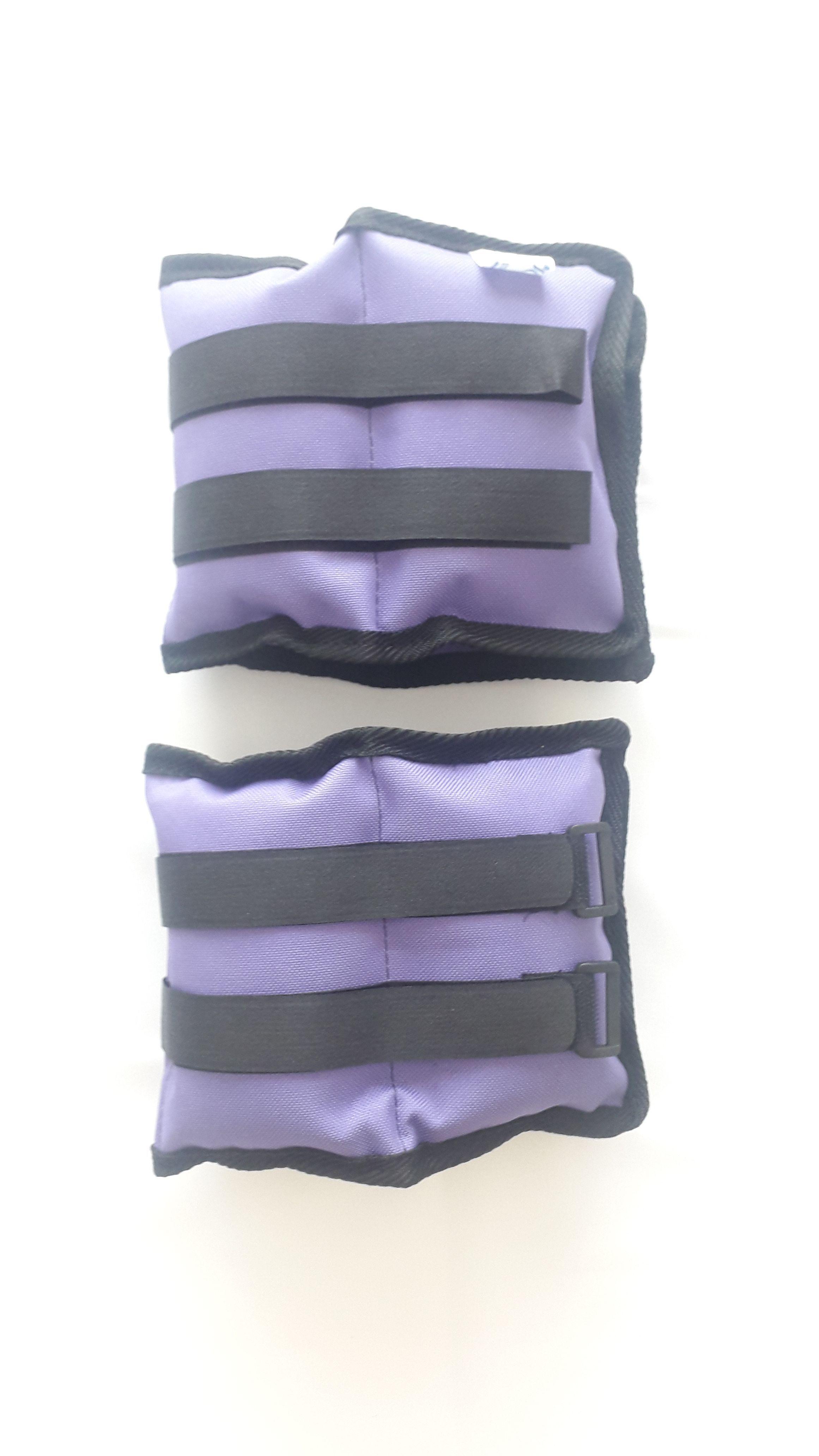Pesos tobillo 1.5kgs par morado Gimnastica-1