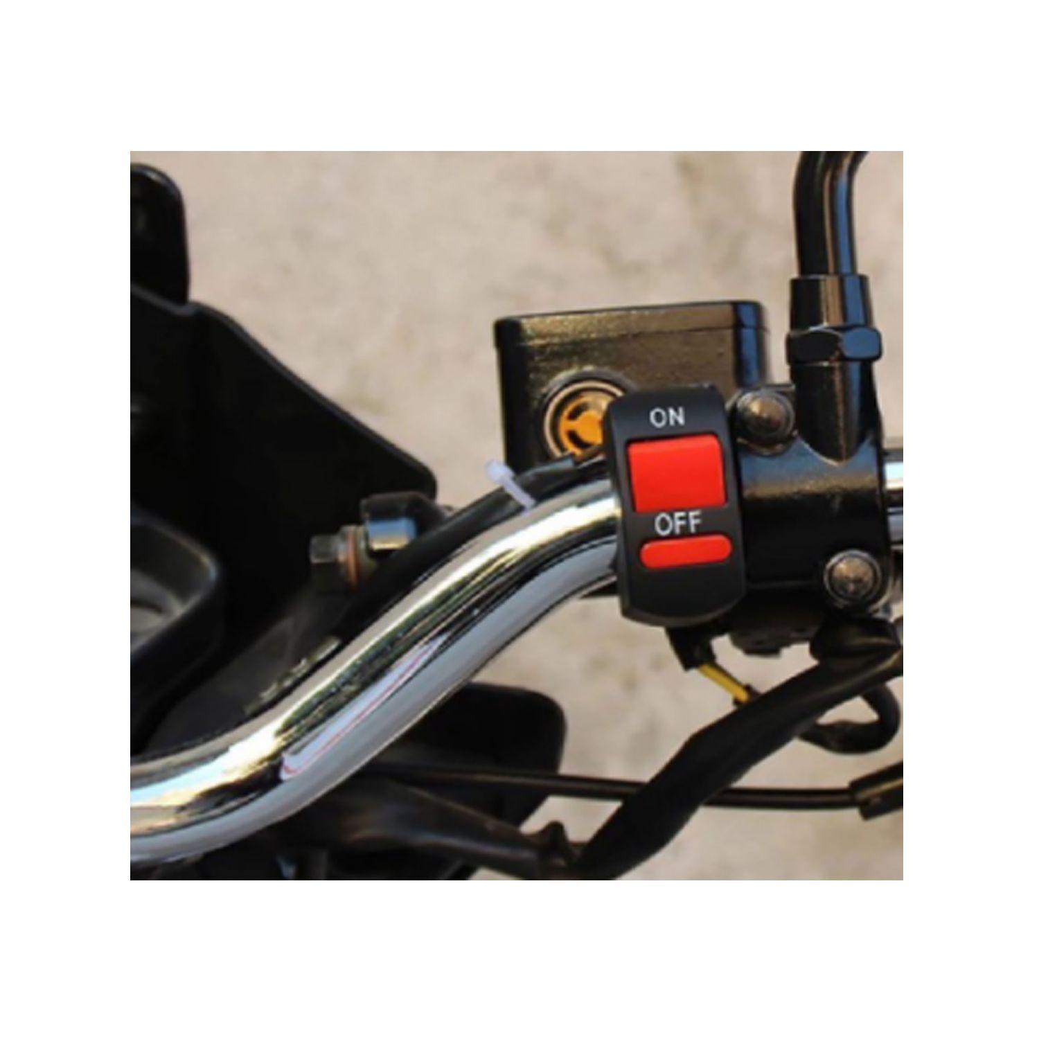 Interruptor Switch On/Off Para Manubrio De Motocicleta-3