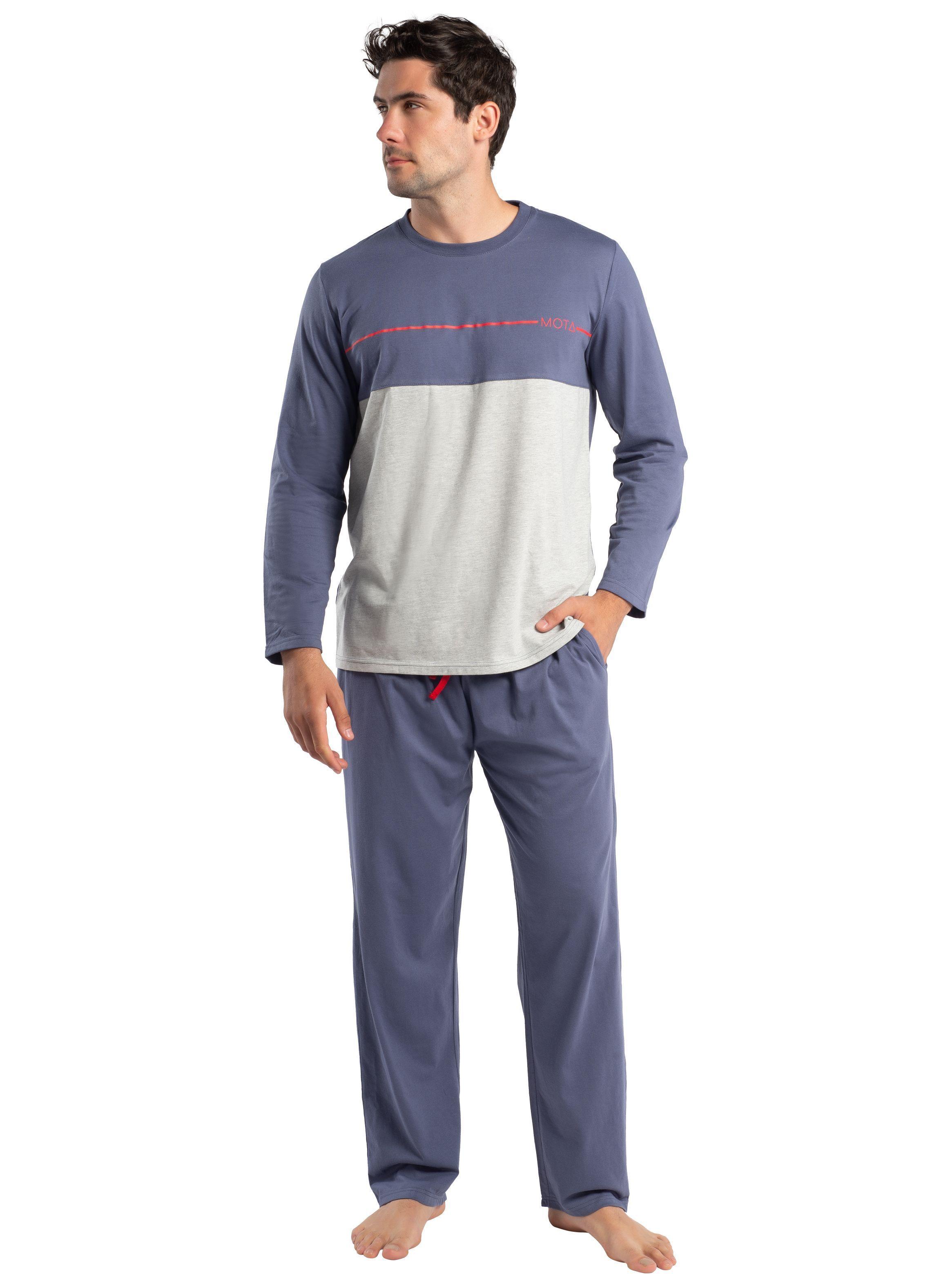 Pijama Lago de Algodón Mota -0