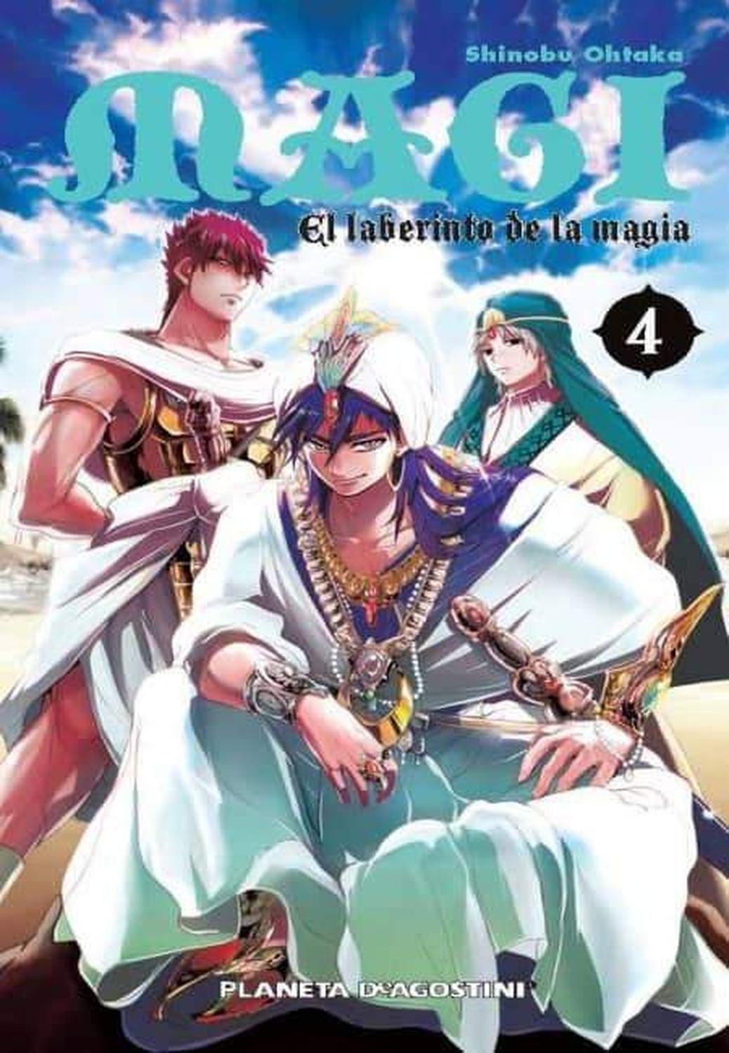Manga Magi, El Laberinto De La Magia 04 - España-0