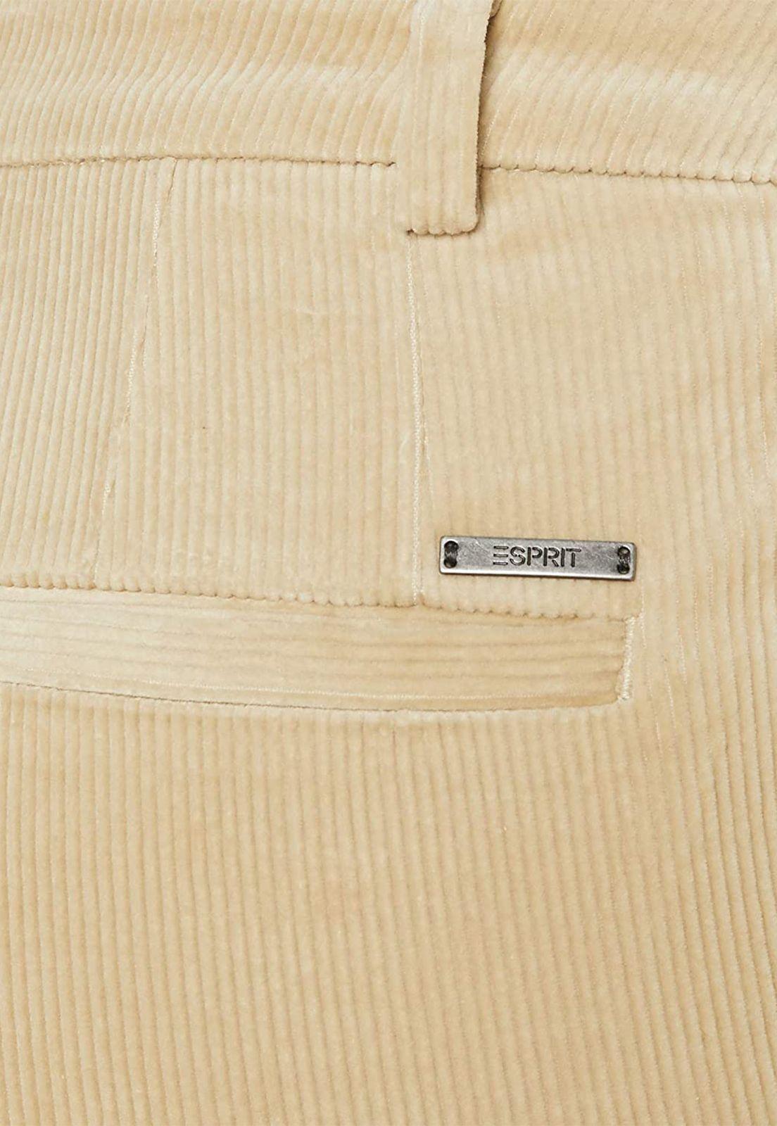 Pantalón Mujer Bootcut Cotelé Esprit-3