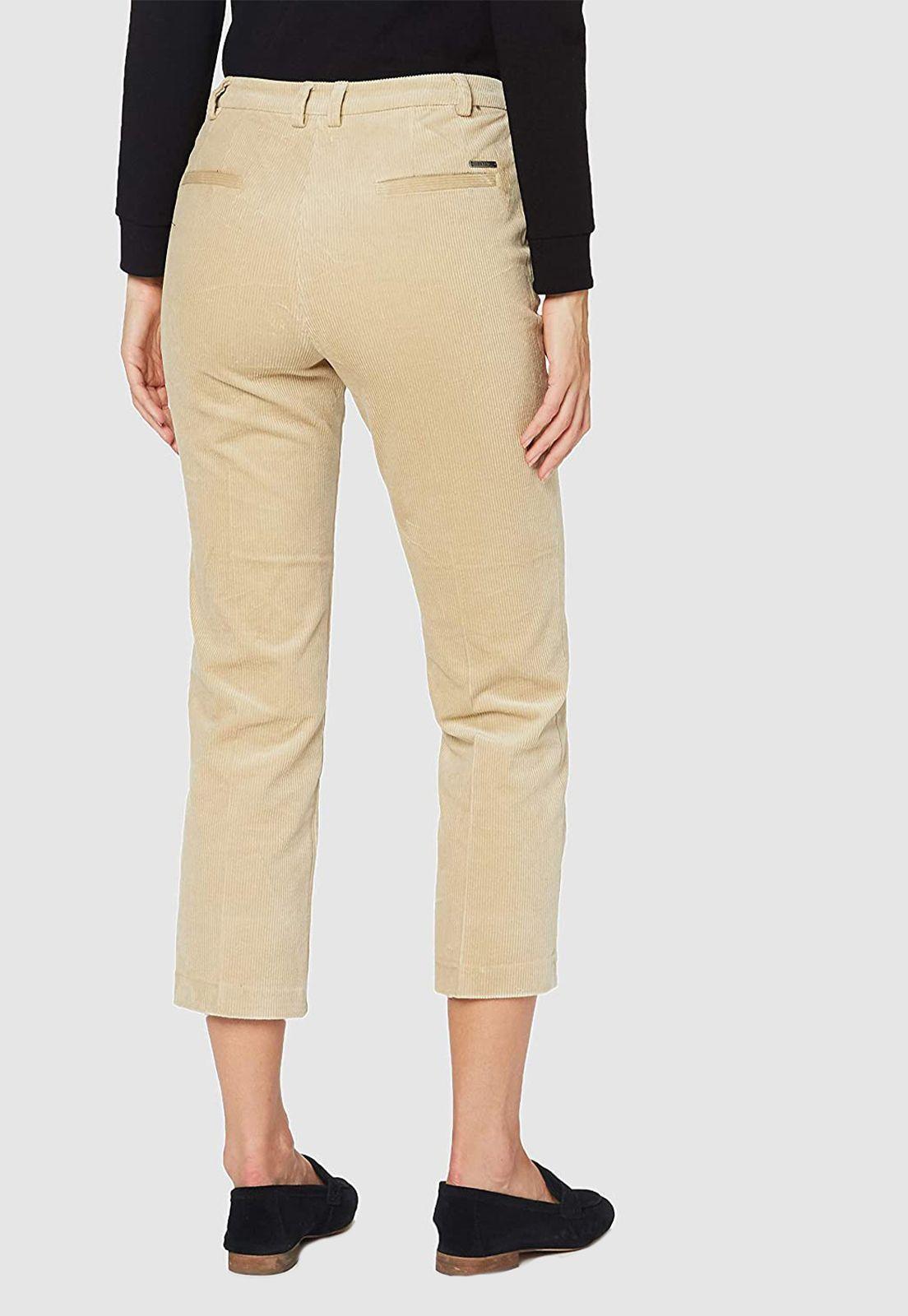 Pantalón Mujer Bootcut Cotelé Esprit-4