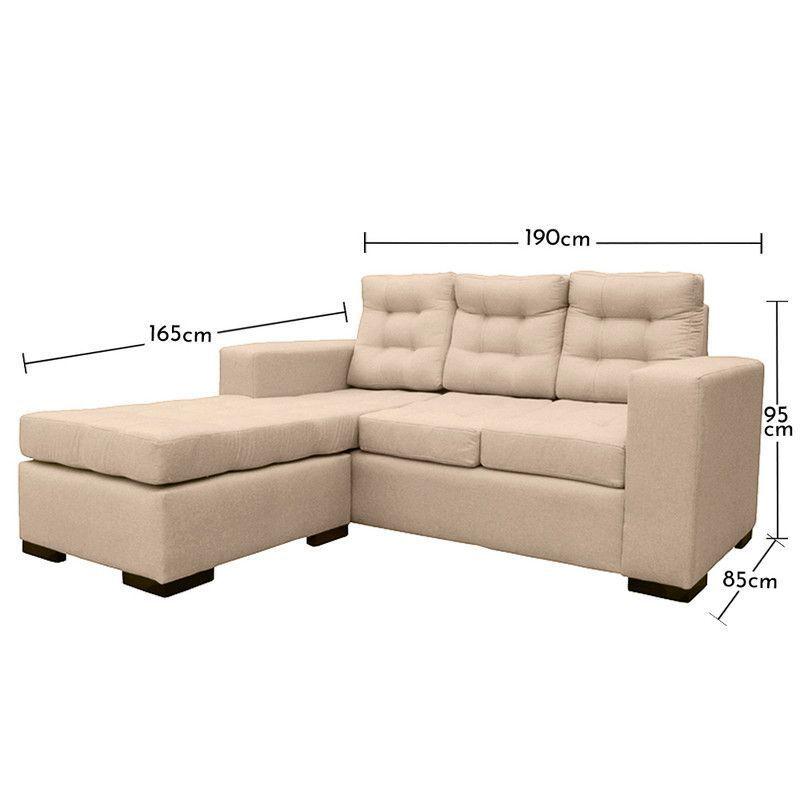 Seccional Antu Felpa Beige  3 Cuerpos-3
