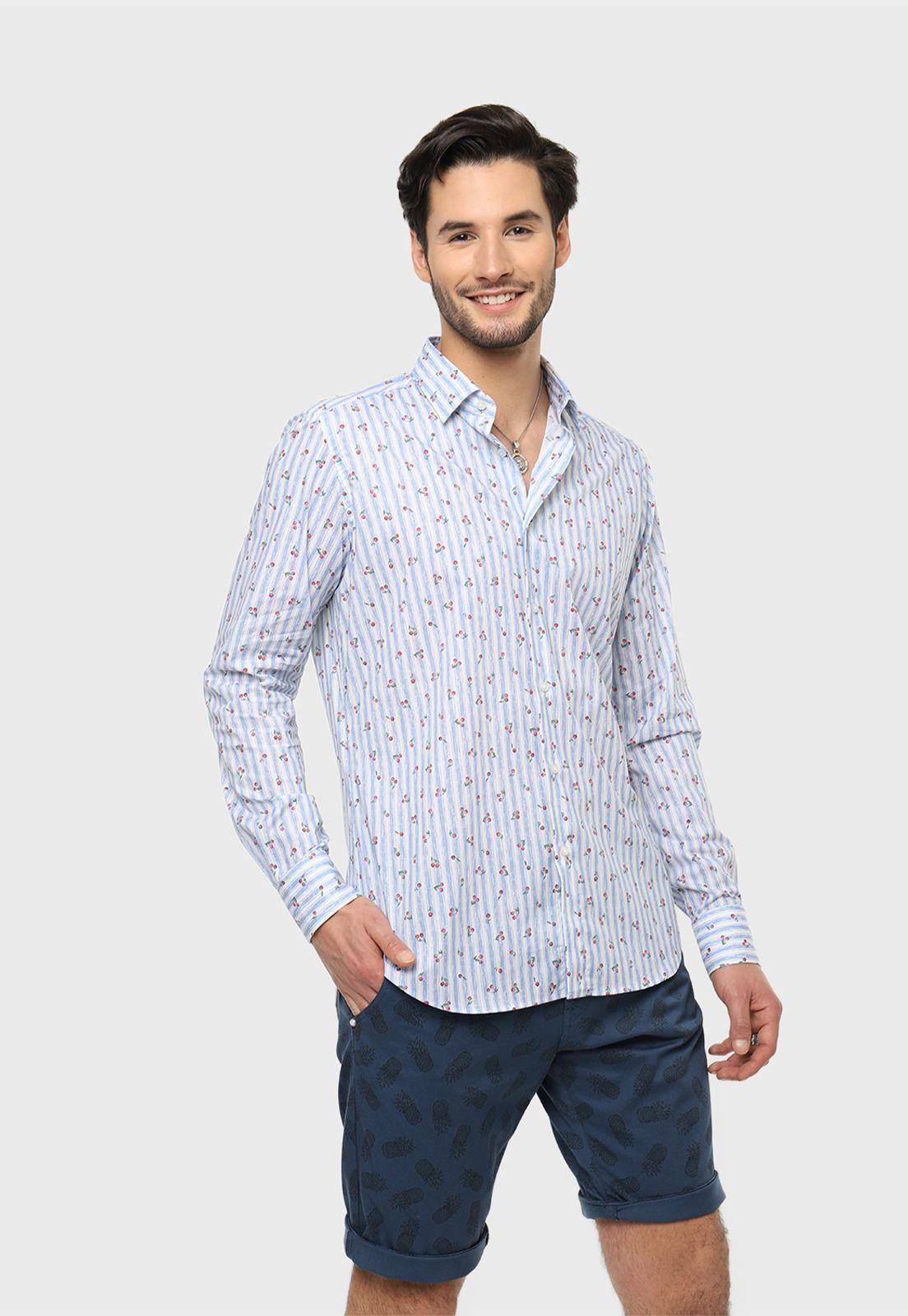 Camisa Italiana Print Arrow-0