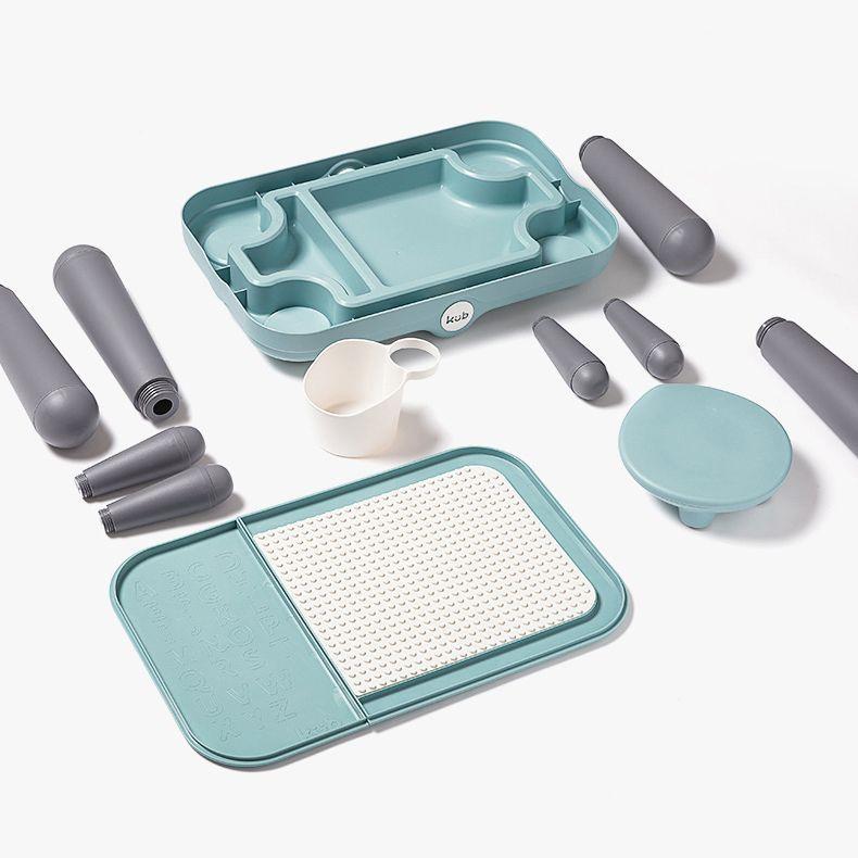 Mesa de Actividades con Tabla para Bloques de construcción-5