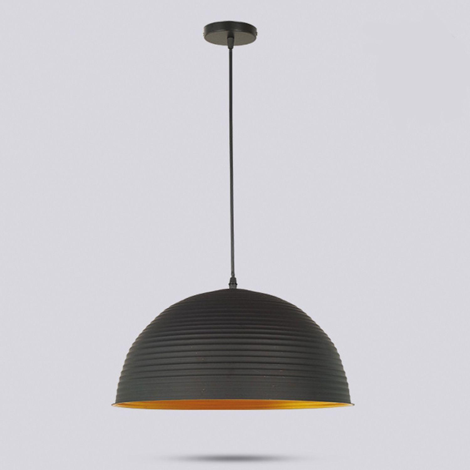 Lámpara Colgante E-27 Decorativa Diseño Cúpula-4